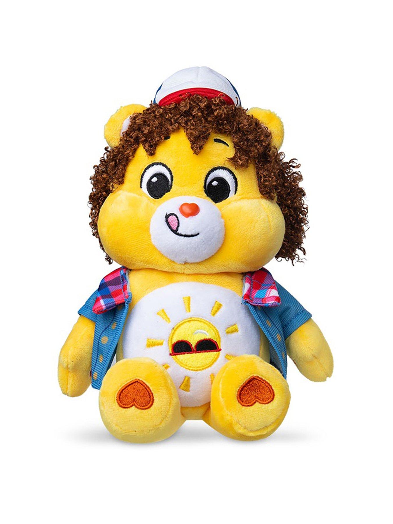Care Bears Care Bears 22cm Plush - Care Bears x Stranger Things - Funshine Bear as Dustin (polybag)
