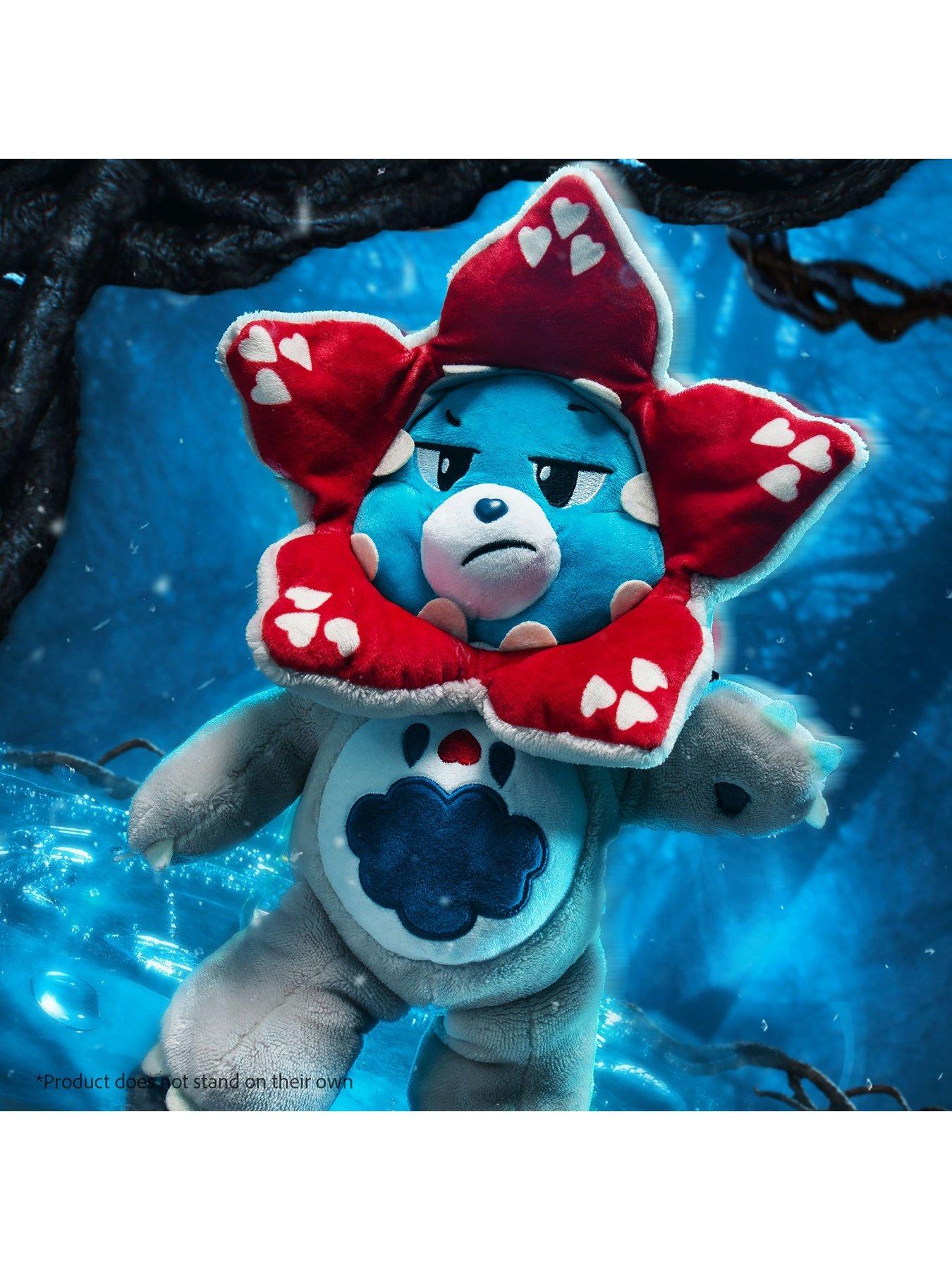 care-bears-care-bears-30cm-plush-care-bears-x-stranger-things-2pk-cheer-as-eleven-and-grumpy-as-demogorgonback