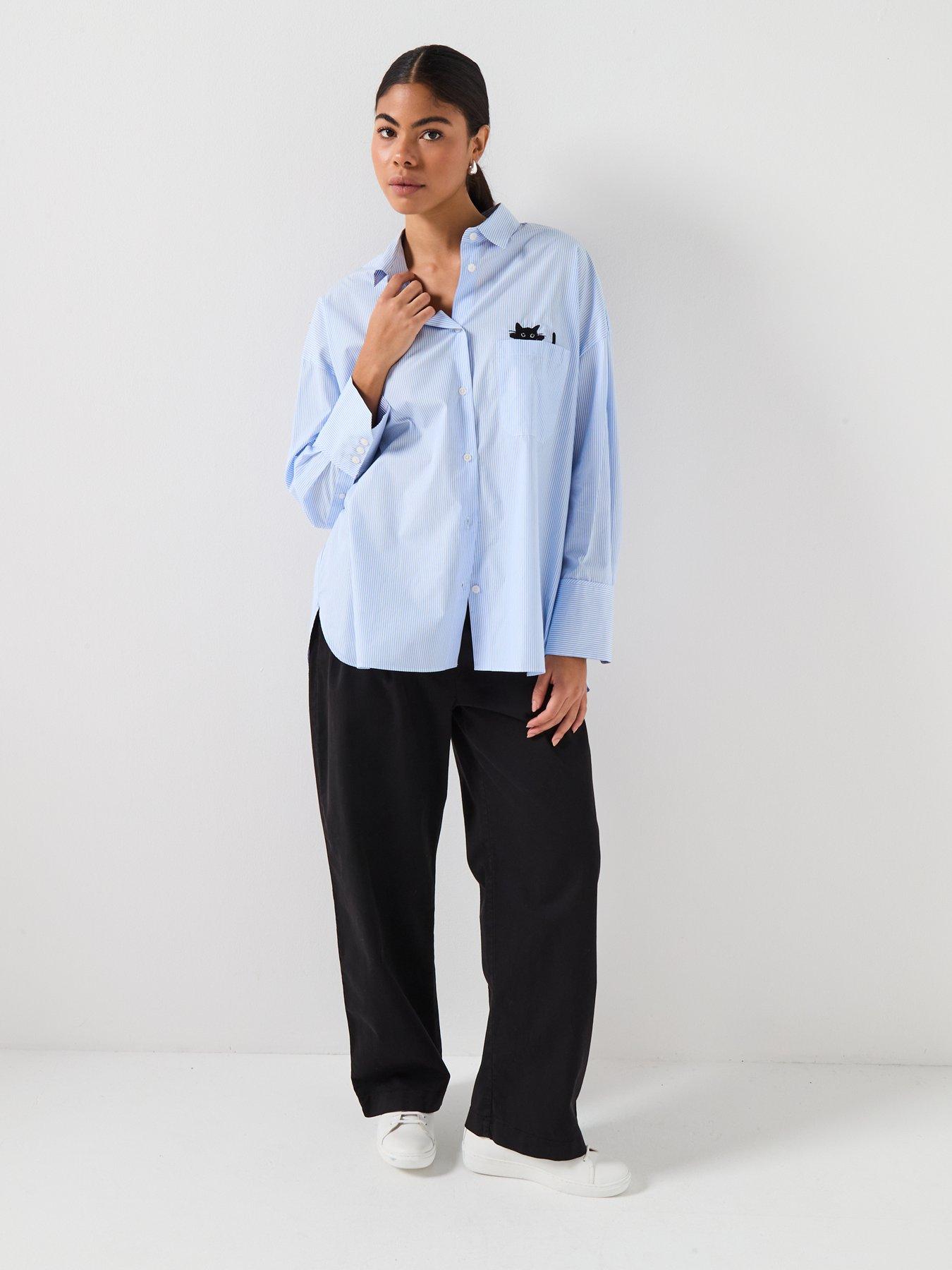 Image 3 of 6 of PS PAUL SMITH WOMENS EMBROIDERED SHIRT