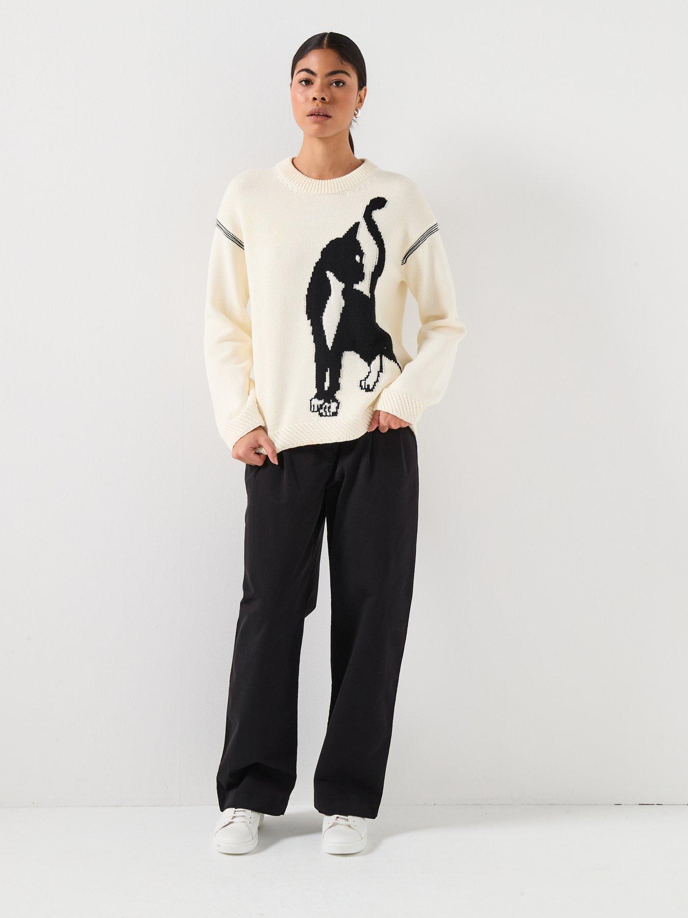 Image 3 of 6 of PS PAUL SMITH WOMENS KNITTED SWEATER CREW NECK