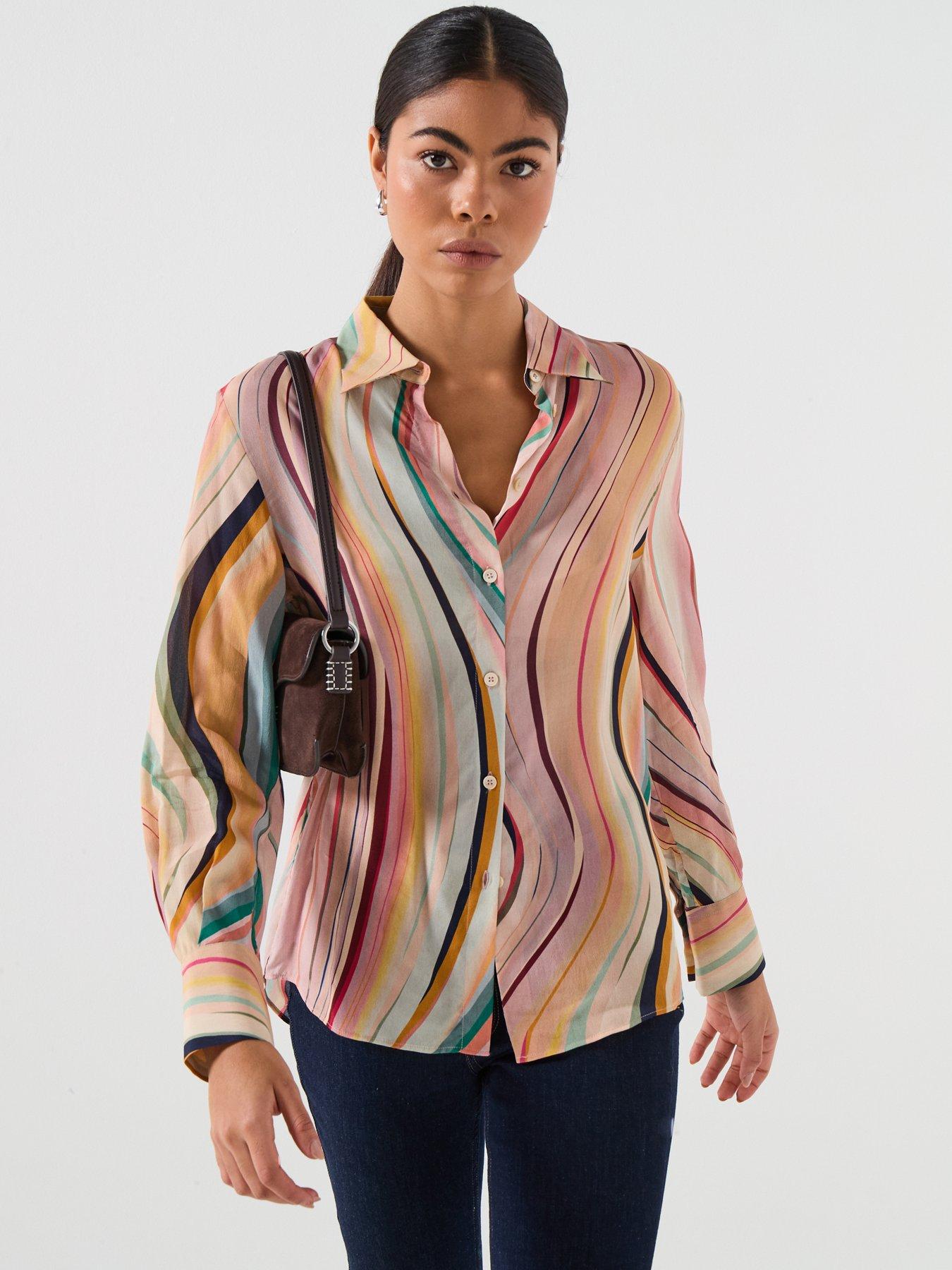 Image 1 of 6 of PS PAUL SMITH WOMENS SWIRL SHIRT