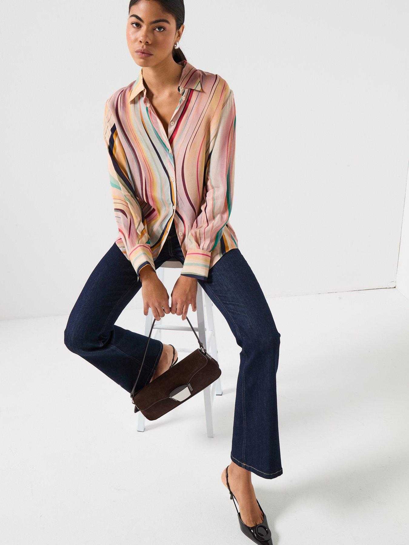 Image 5 of 6 of PS PAUL SMITH WOMENS SWIRL SHIRT