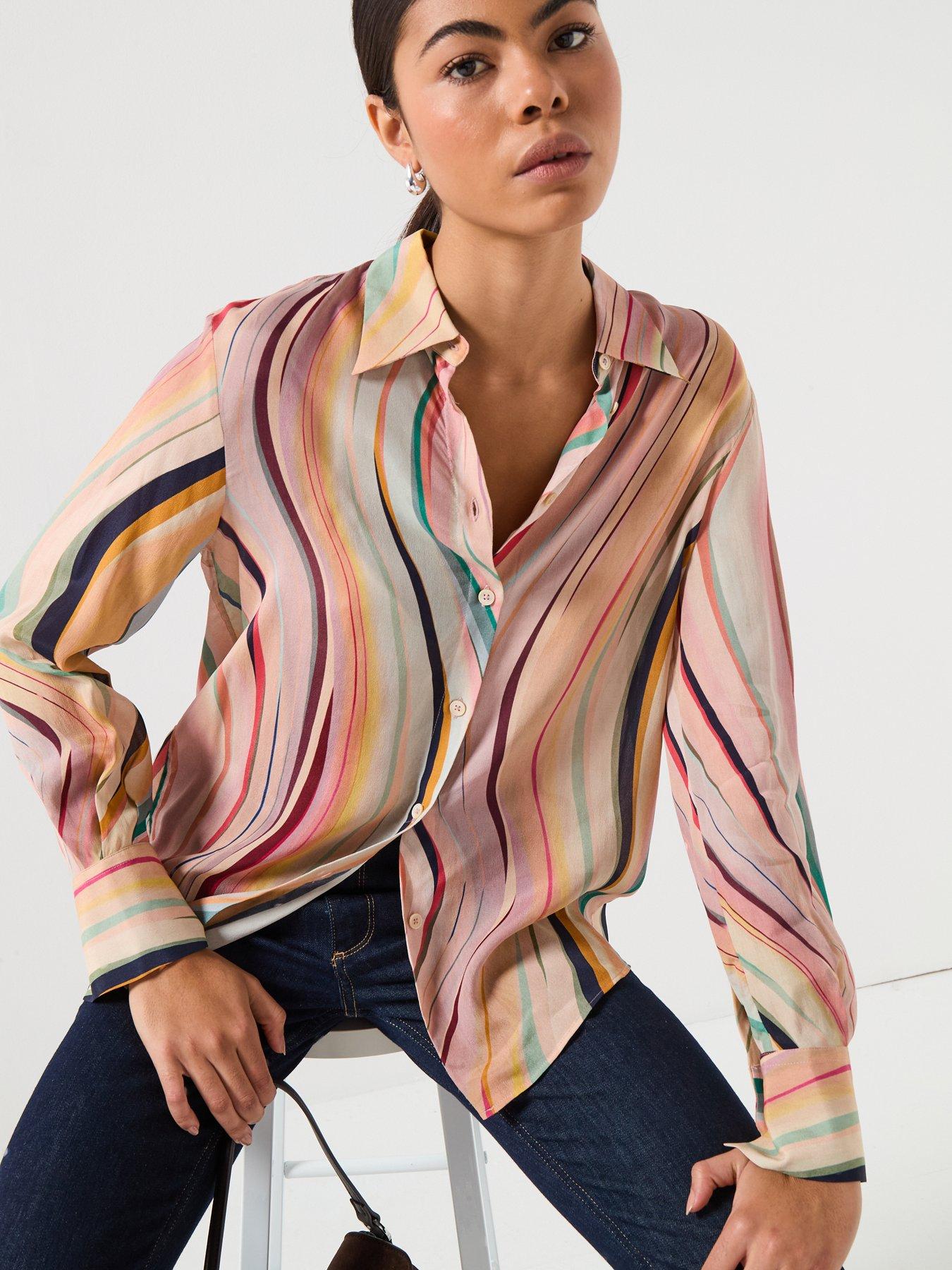 Image 6 of 6 of PS PAUL SMITH WOMENS SWIRL SHIRT