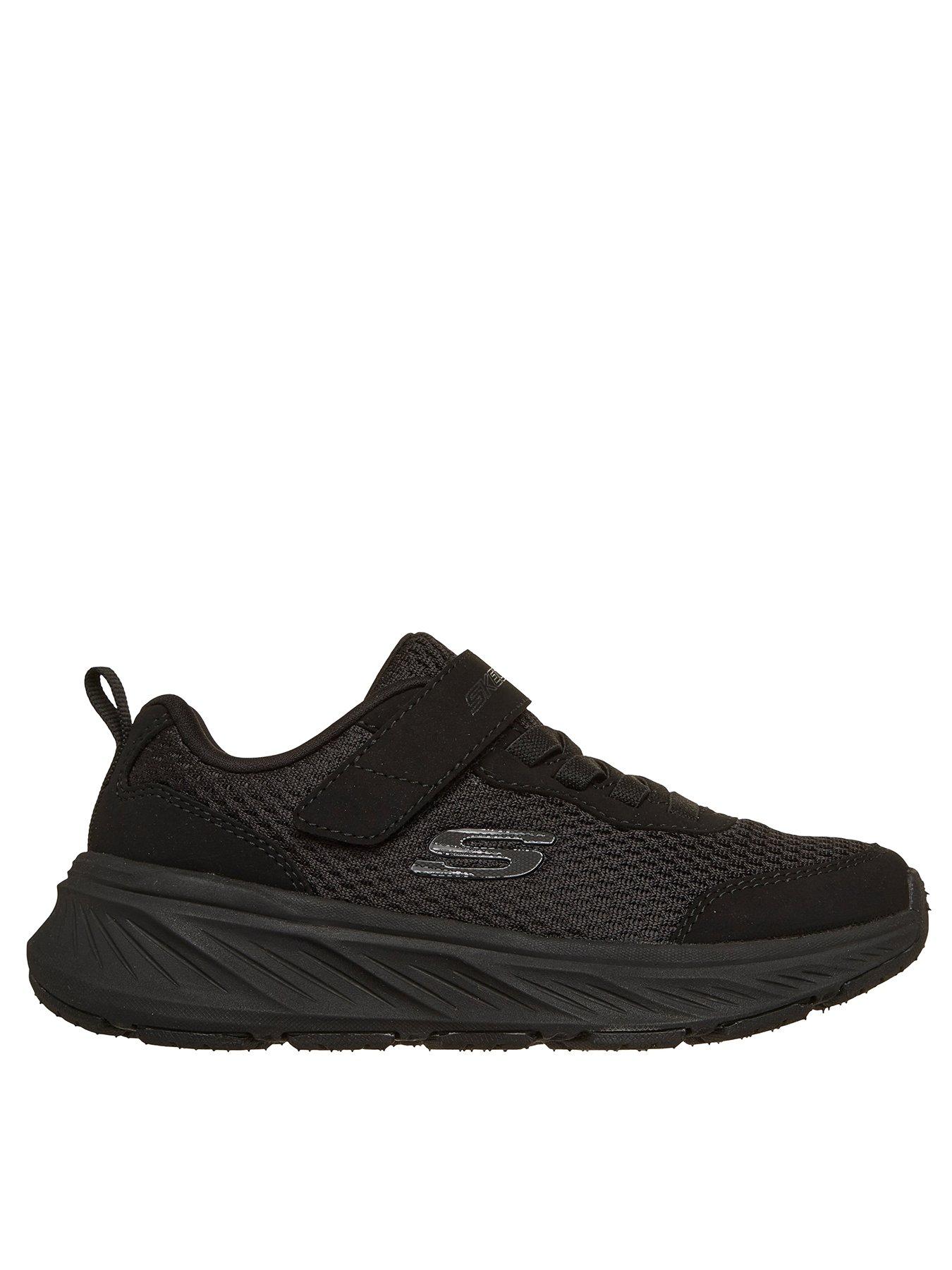 Skechers Kids Edgeride Lace-up Trainer - Black