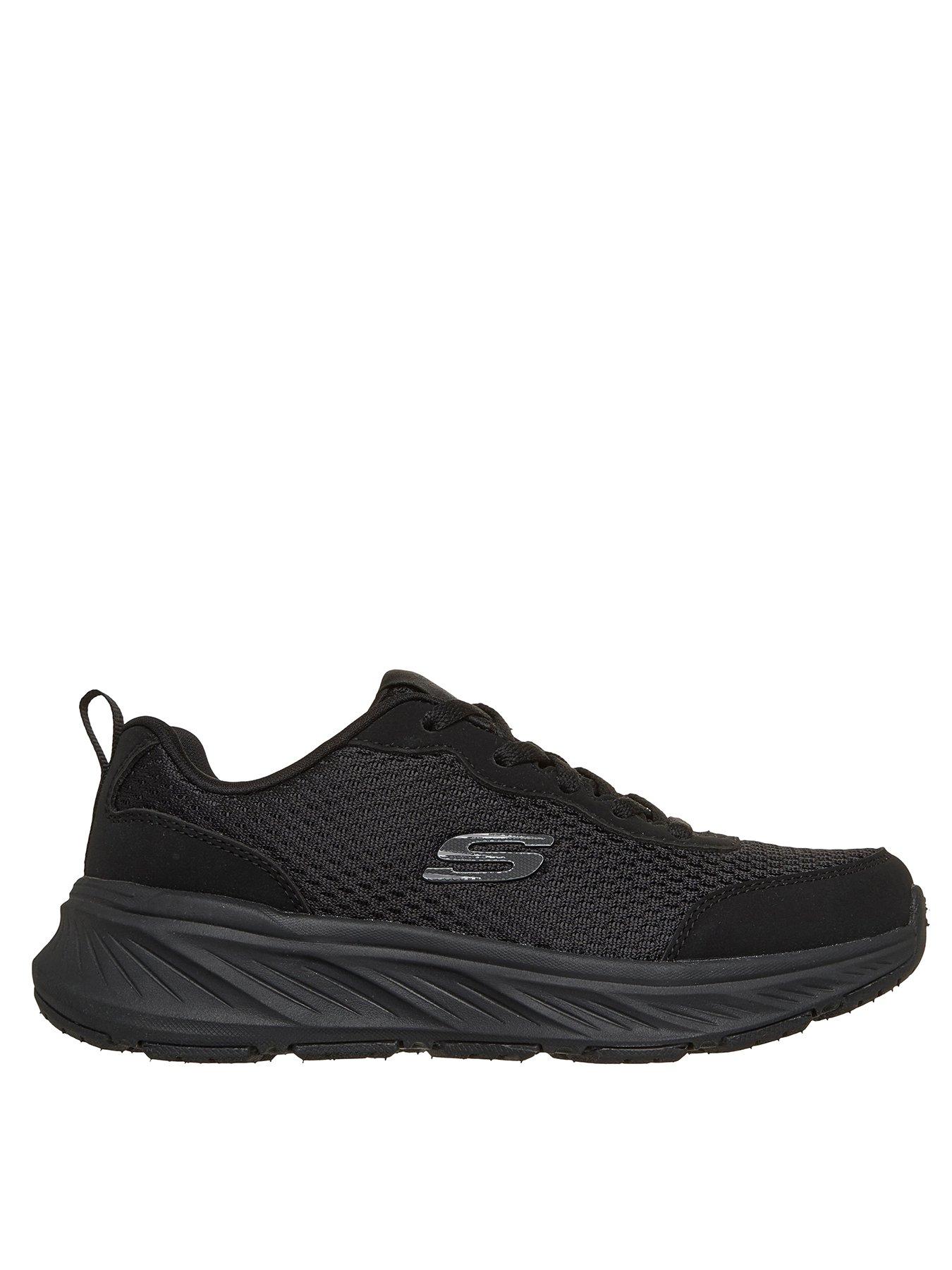 Skechers Kids Edgeride Rekze Lace-up Trainer - Black