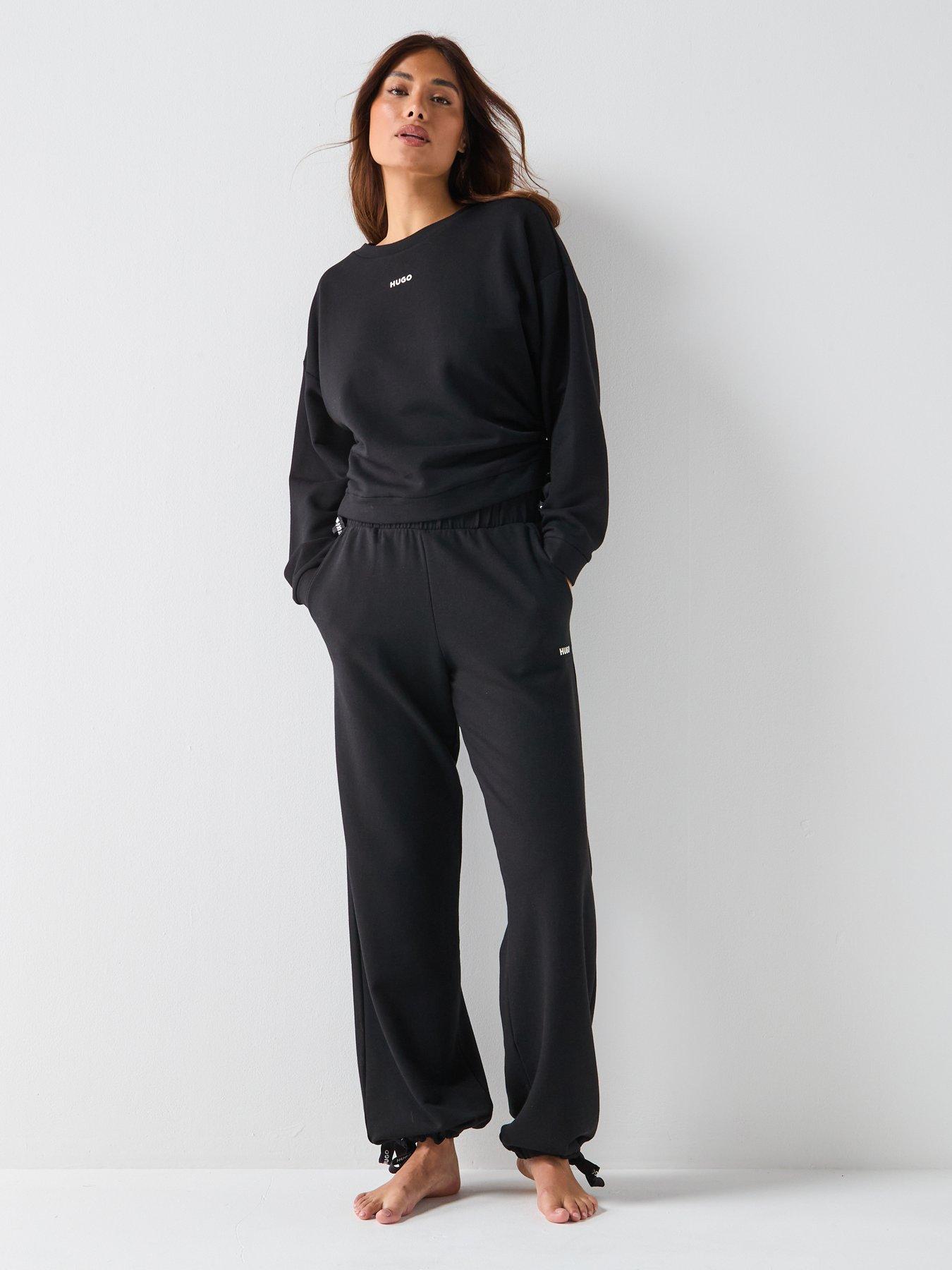 Image 3 of 6 of HUGO Casual Logo Sweatshirt - Black