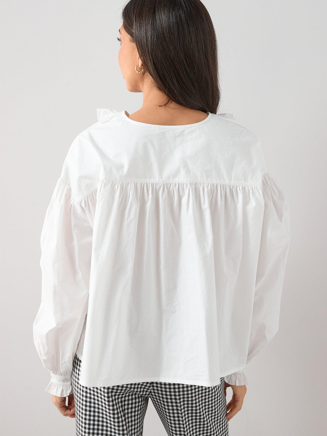 the-very-collection-ruffle-tie-front-shirtstillFront