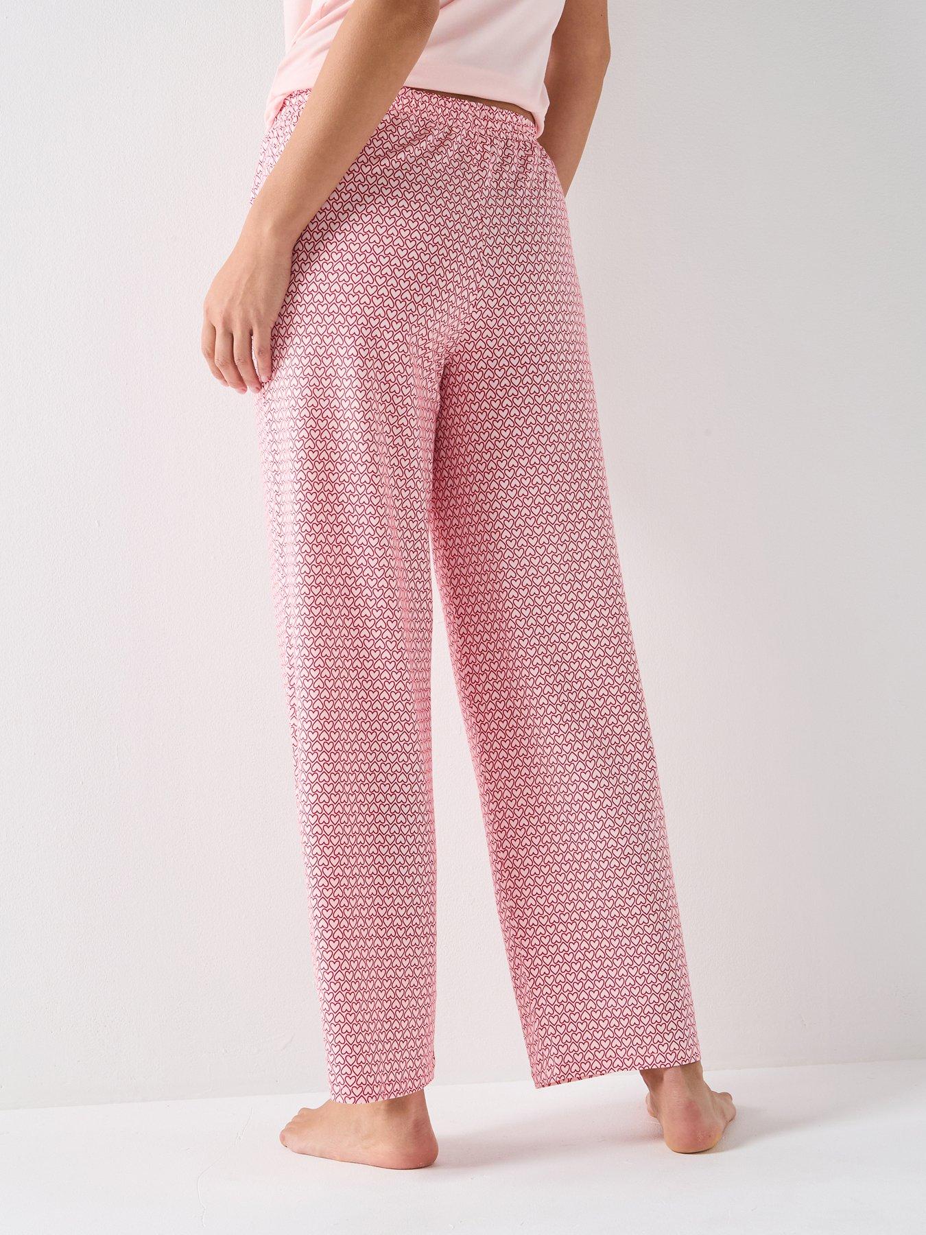 Image 2 of 4 of HUGO Draw String Soft Trouser - Pink