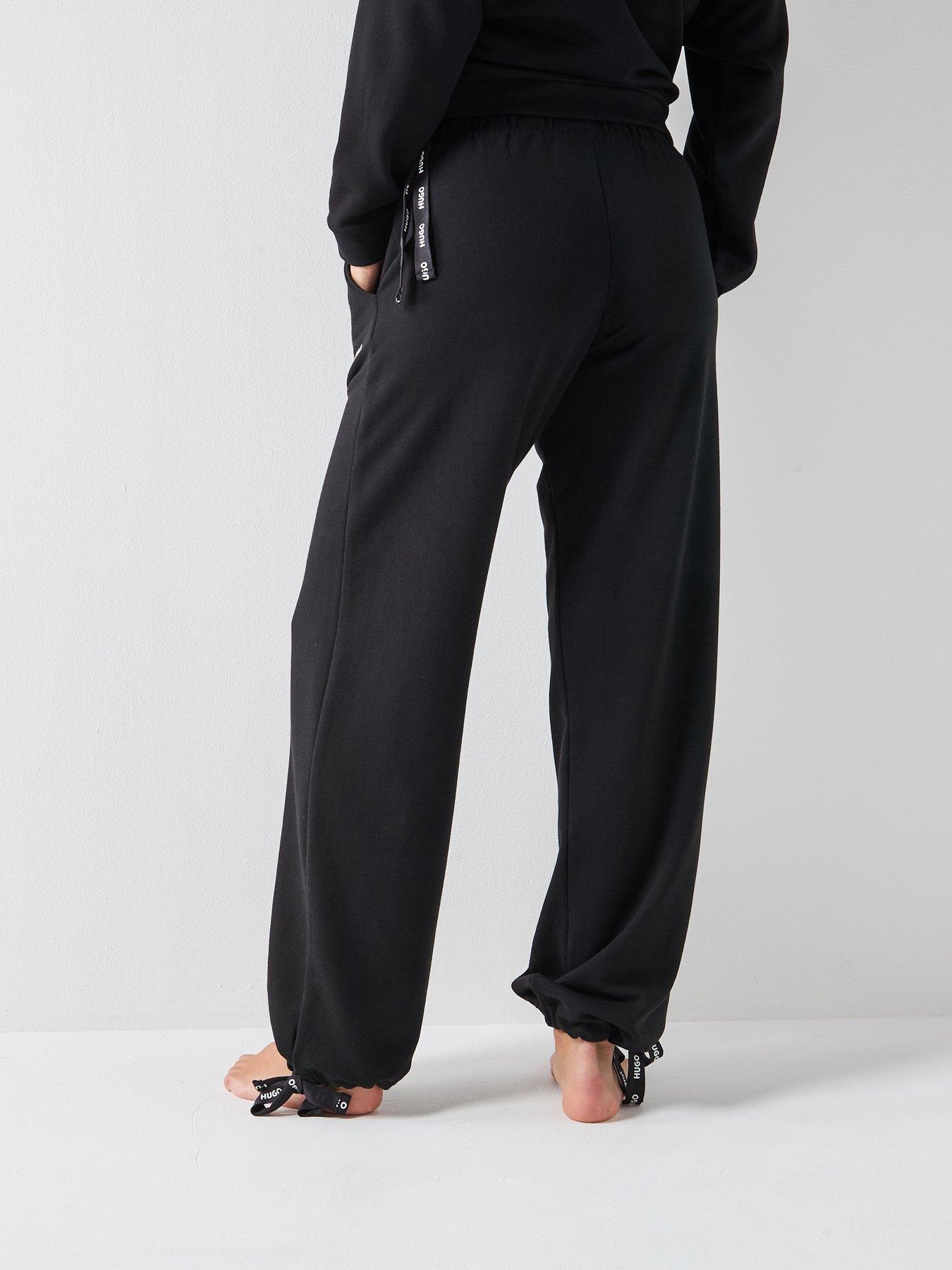 Image 2 of 6 of HUGO Casual Drawstring Trouser - Black