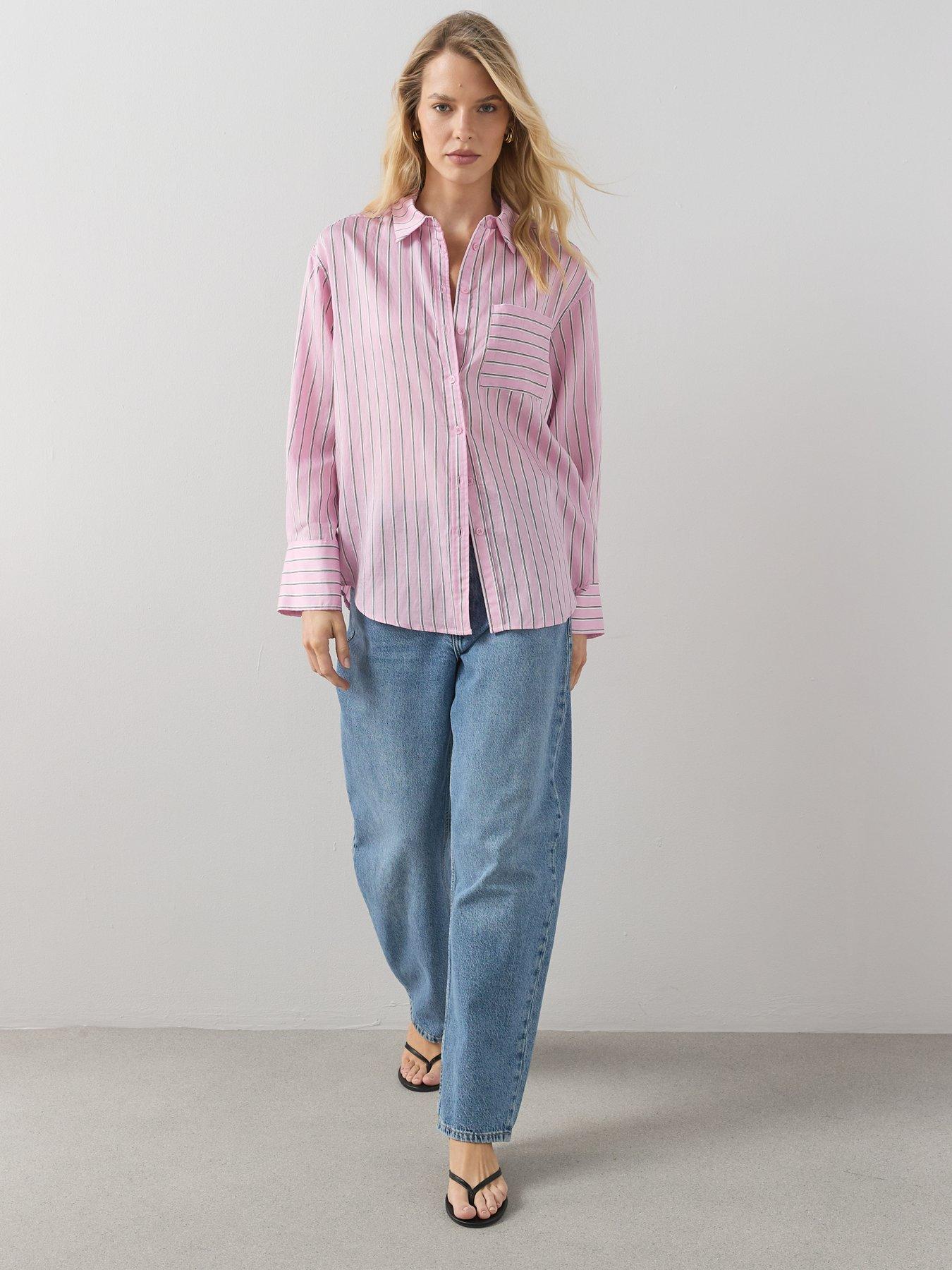 the-very-collection-stripe-pocket-shirt-pinkback