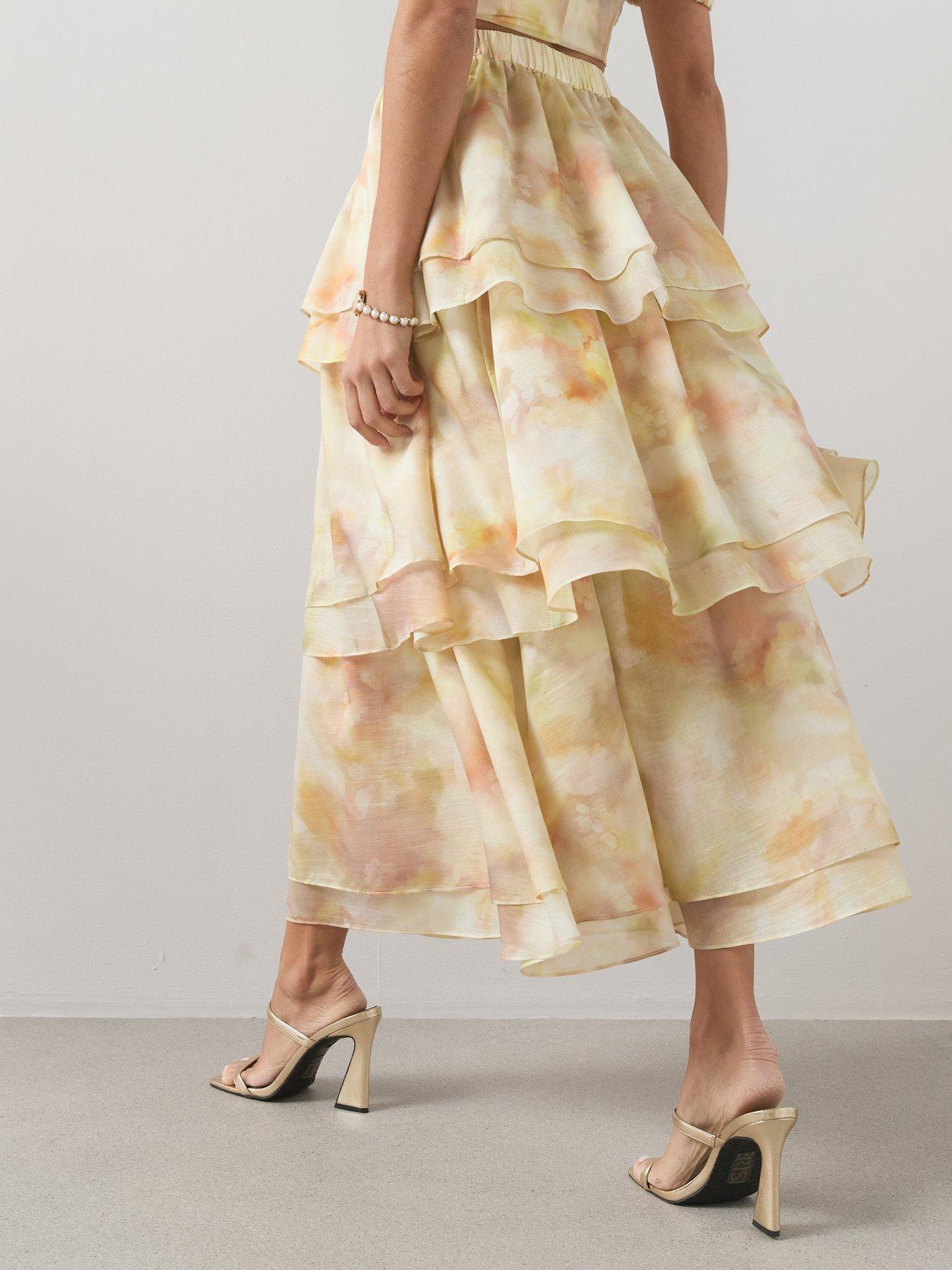 the-very-collection-floral-tiered-maxi-skirtstillFront