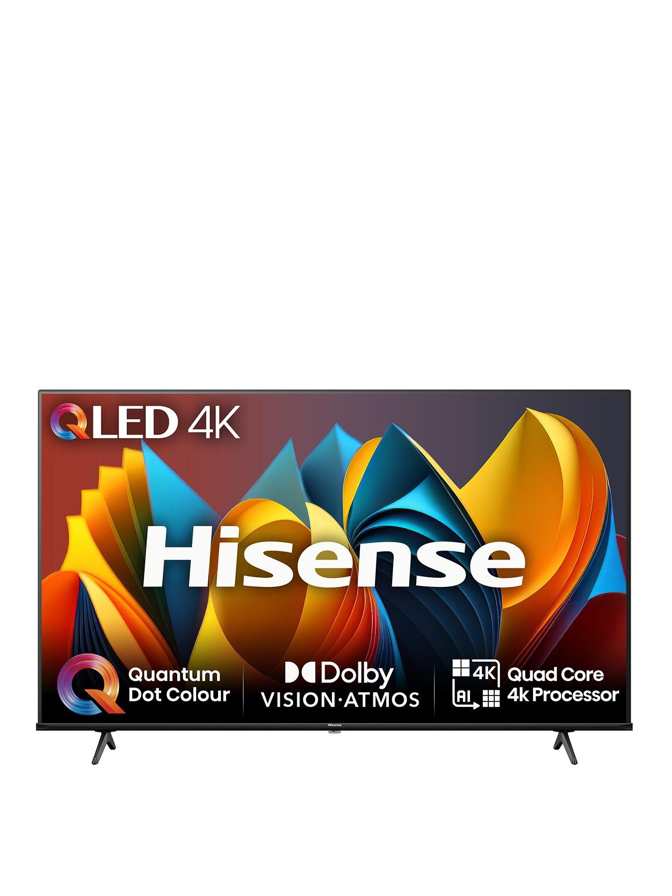 Hisense 58-inch E7 QLED Smart AI TV with Freely 58E7NQTUK