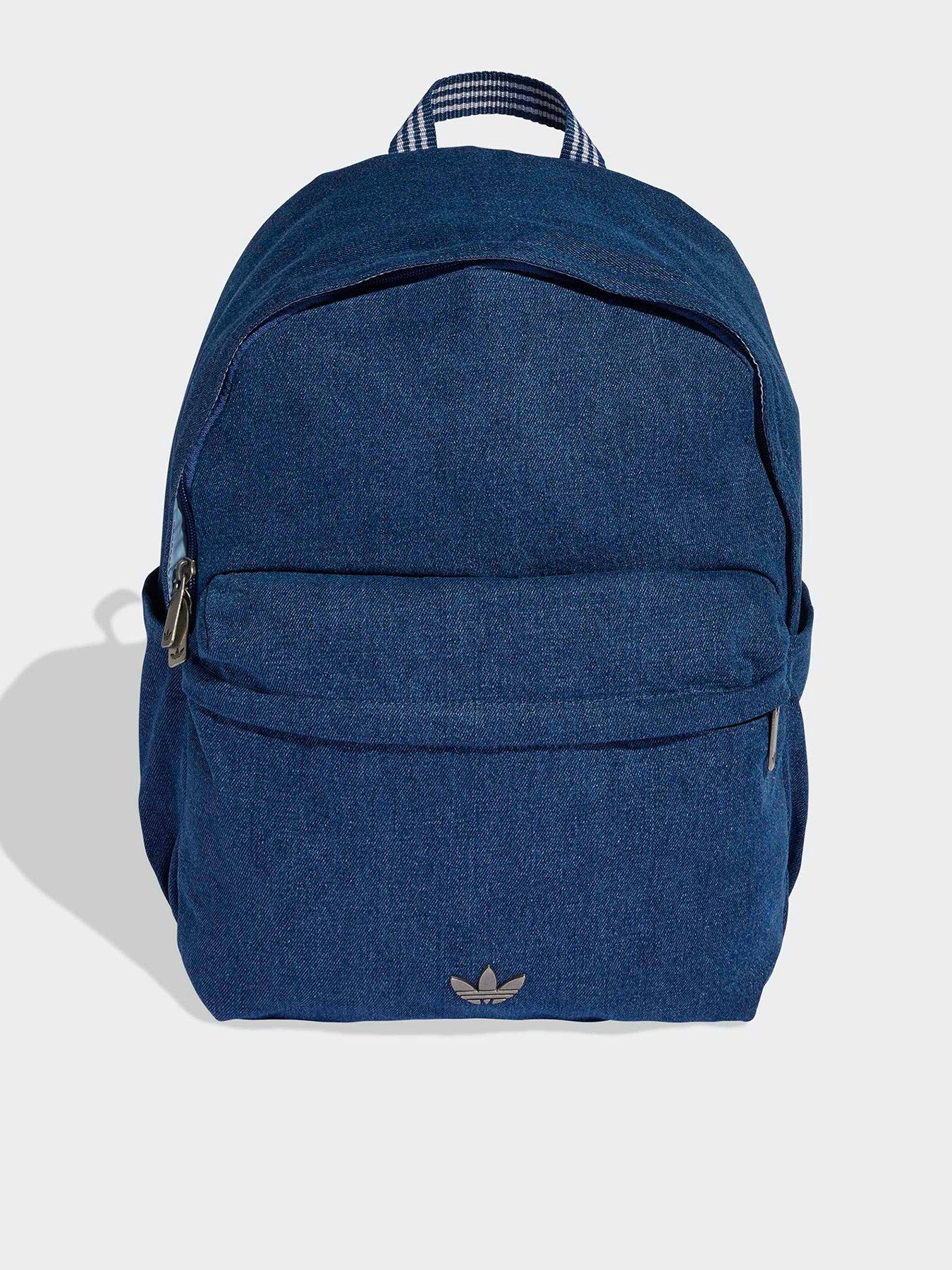 adidas-originals-unisex-adicolor-classic-backpack-bluefront