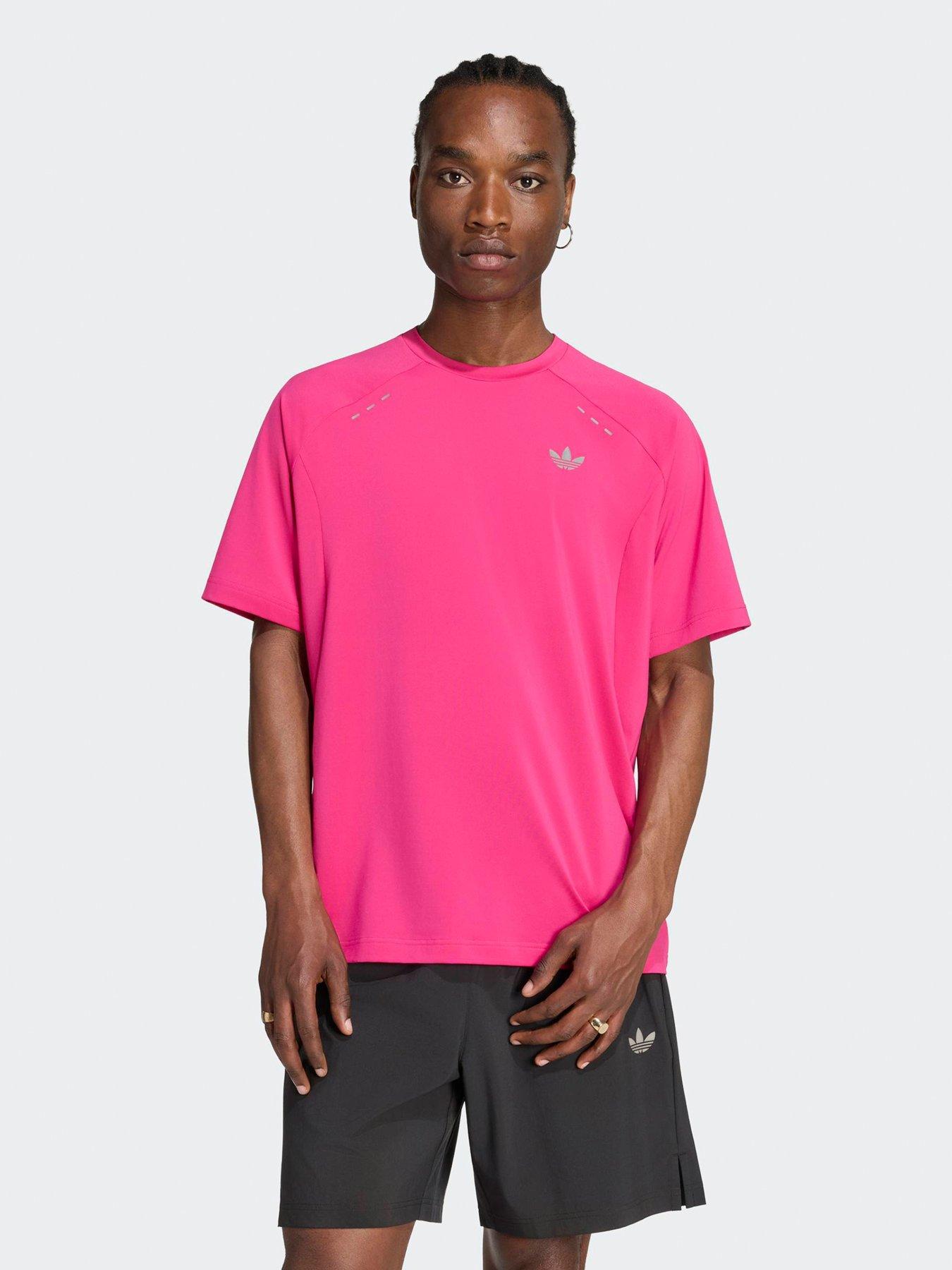 adidas Originals Men's Tech Essentials T-Shirt - Pink