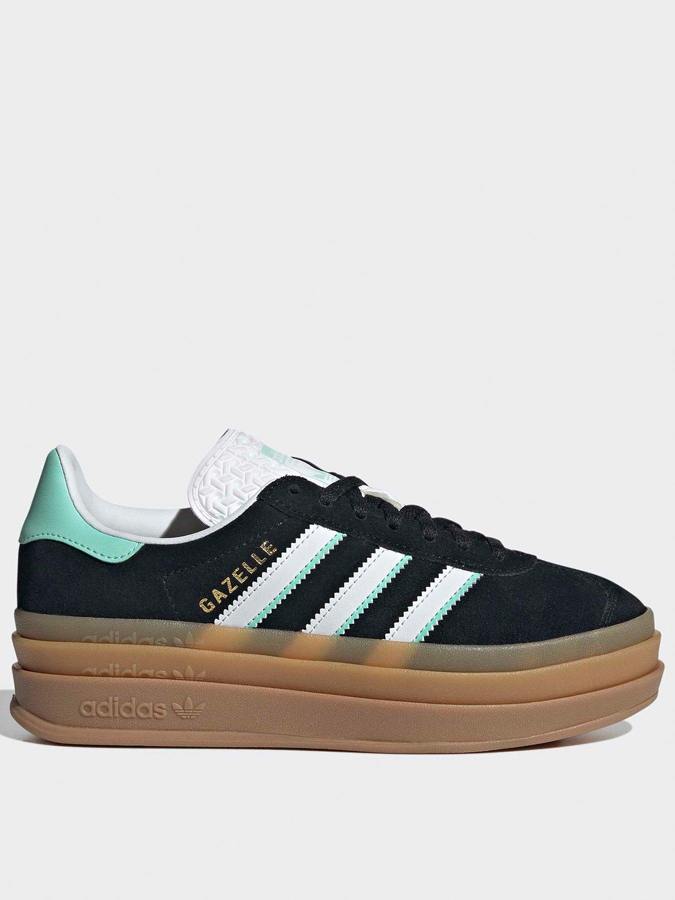 adidas gazelle silver green womens adidas Originals Older Kids Gazelle (GS) - Semi Pink Spark/Lucid Blue -  Trainers main image 1