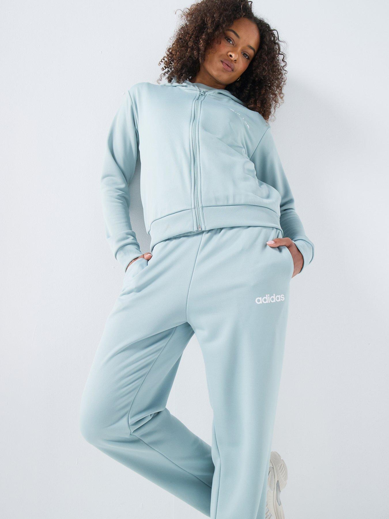 adidas-sportswear-womens-essentials-linear-tracksuit-greenback