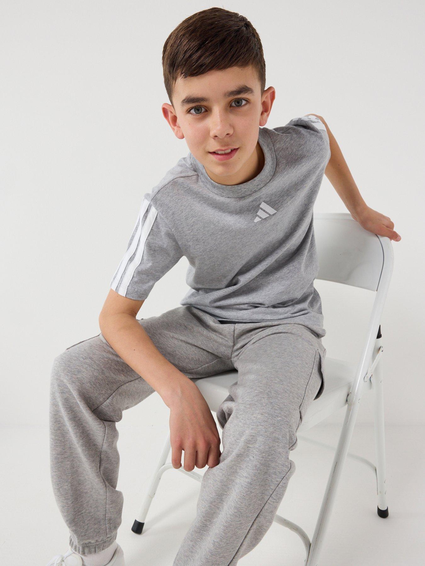 adidas-sportswear-junior-unisex-essentials-t-shirt-grey