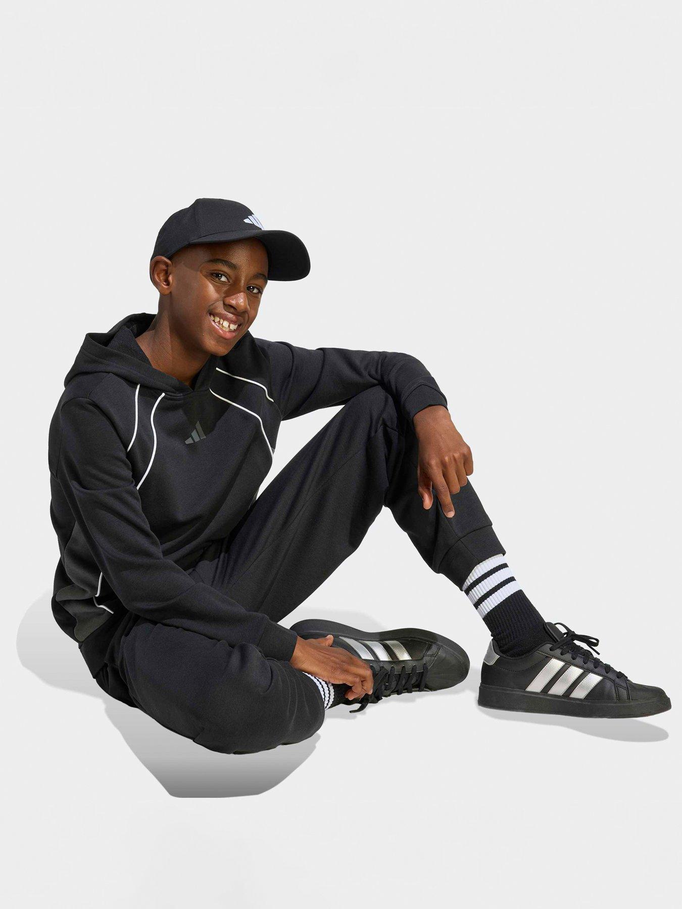 adidas-sportswear-junior-unisex-color-block-tracksuit-blackback