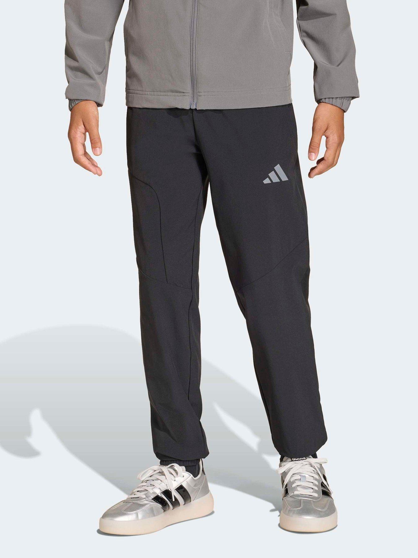 adidas Sportswear Junior Boys Boys Hooded Tech Woven Pants - Black