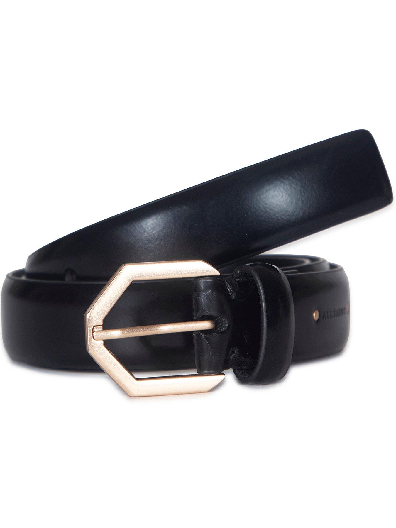 allsaints-25mm-spazzolato-leather-belt-black