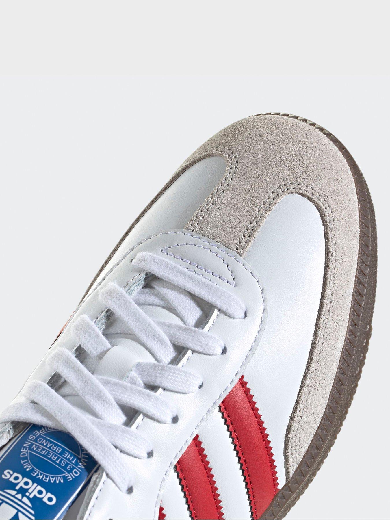 Image 7 of 7 of adidas Originals Womens Samba Trainers - Red