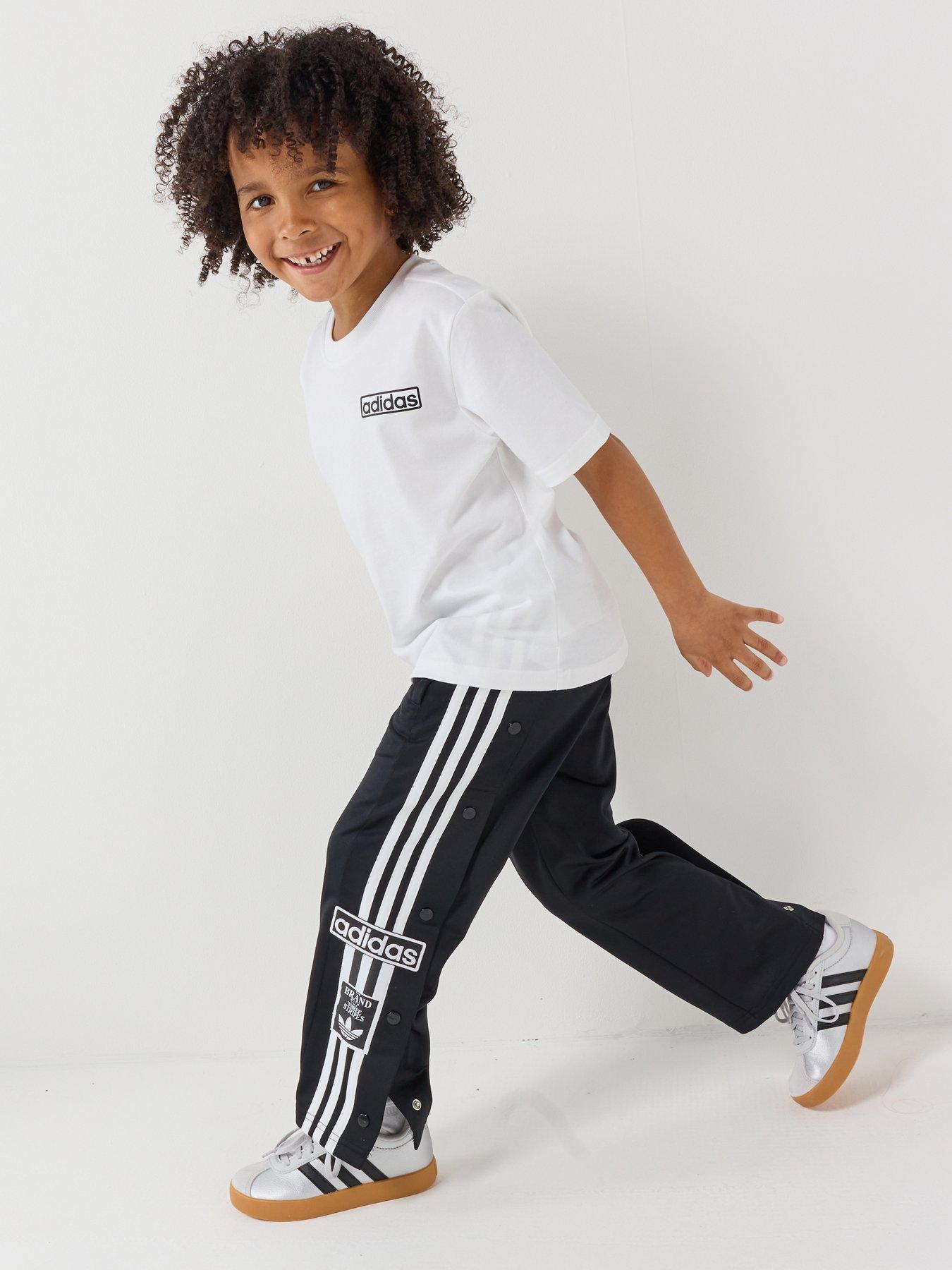 adidas Originals Kids Unisex Adibreak T-Shirt Set - White