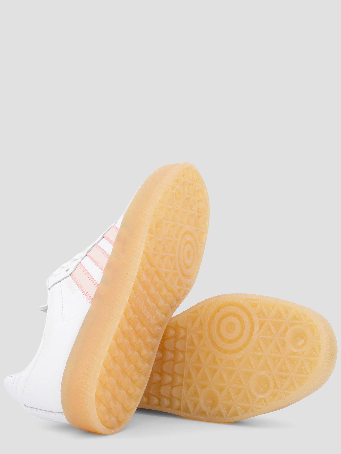 Image 5 of 7 of adidas Originals Womens Samba - White/pink