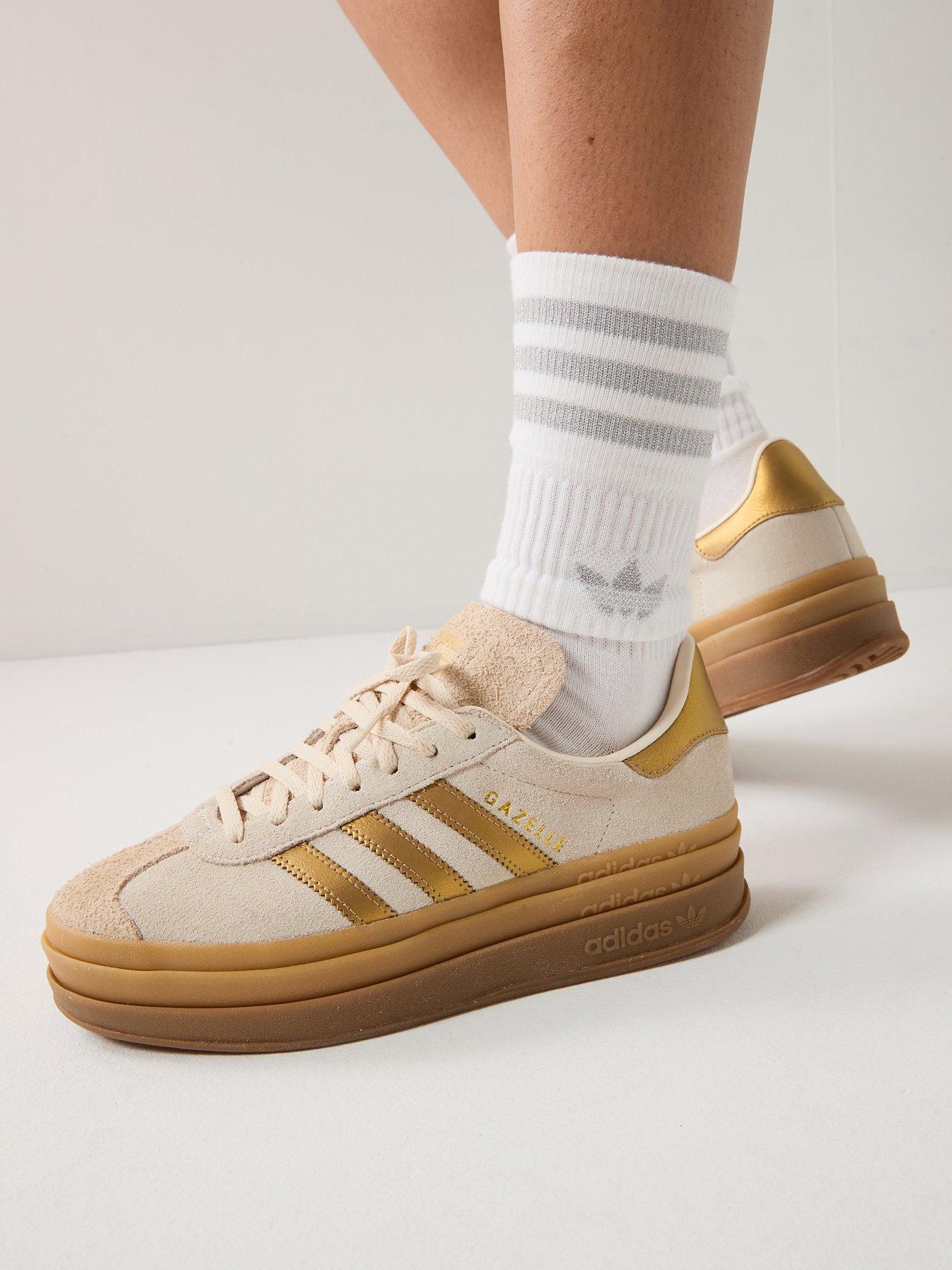 adidas Originals Women's Gazelle Bold - White