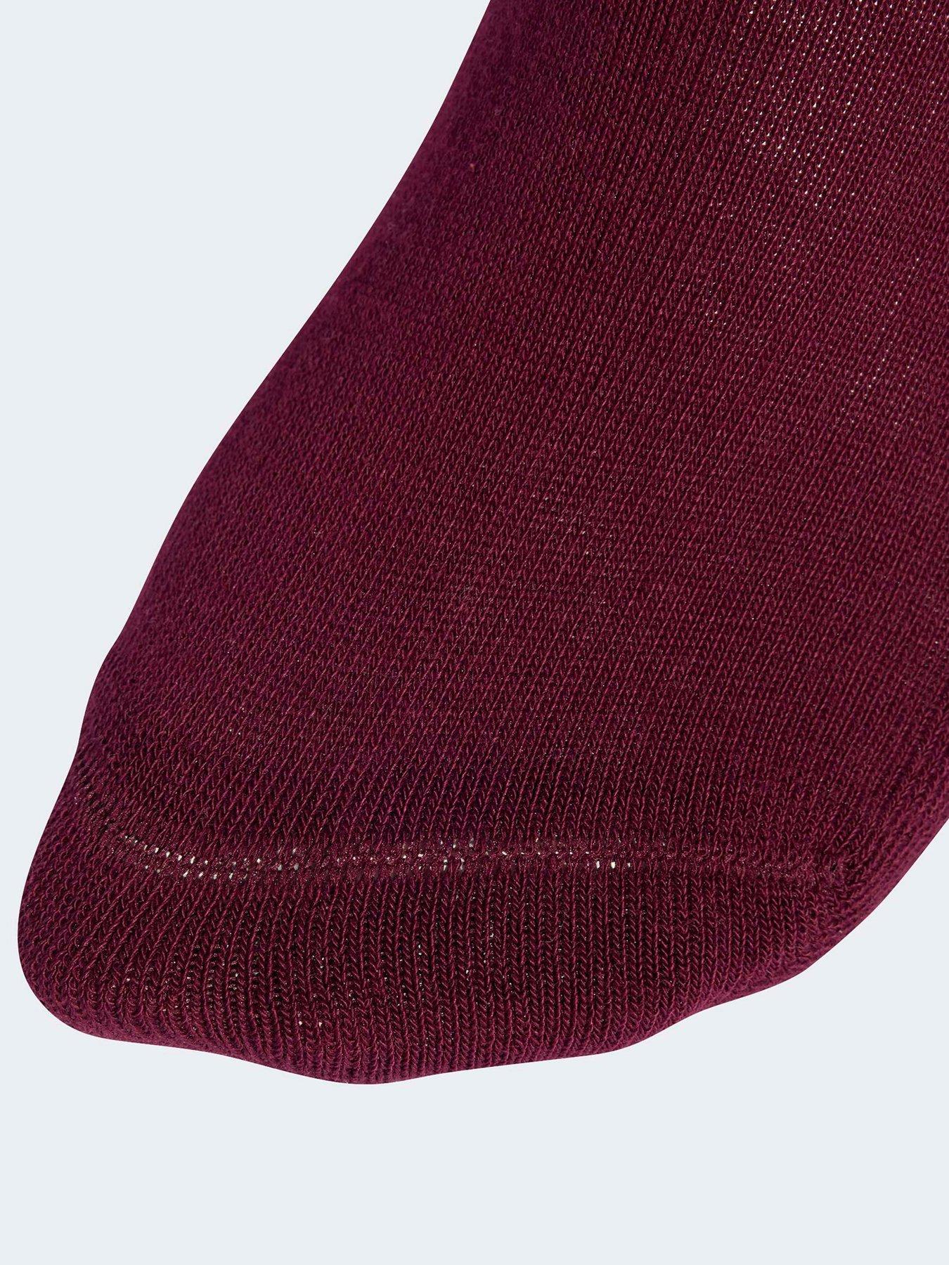 Image 3 of 4 of adidas Originals Unisex 1/4 Socks 3 Pack - White