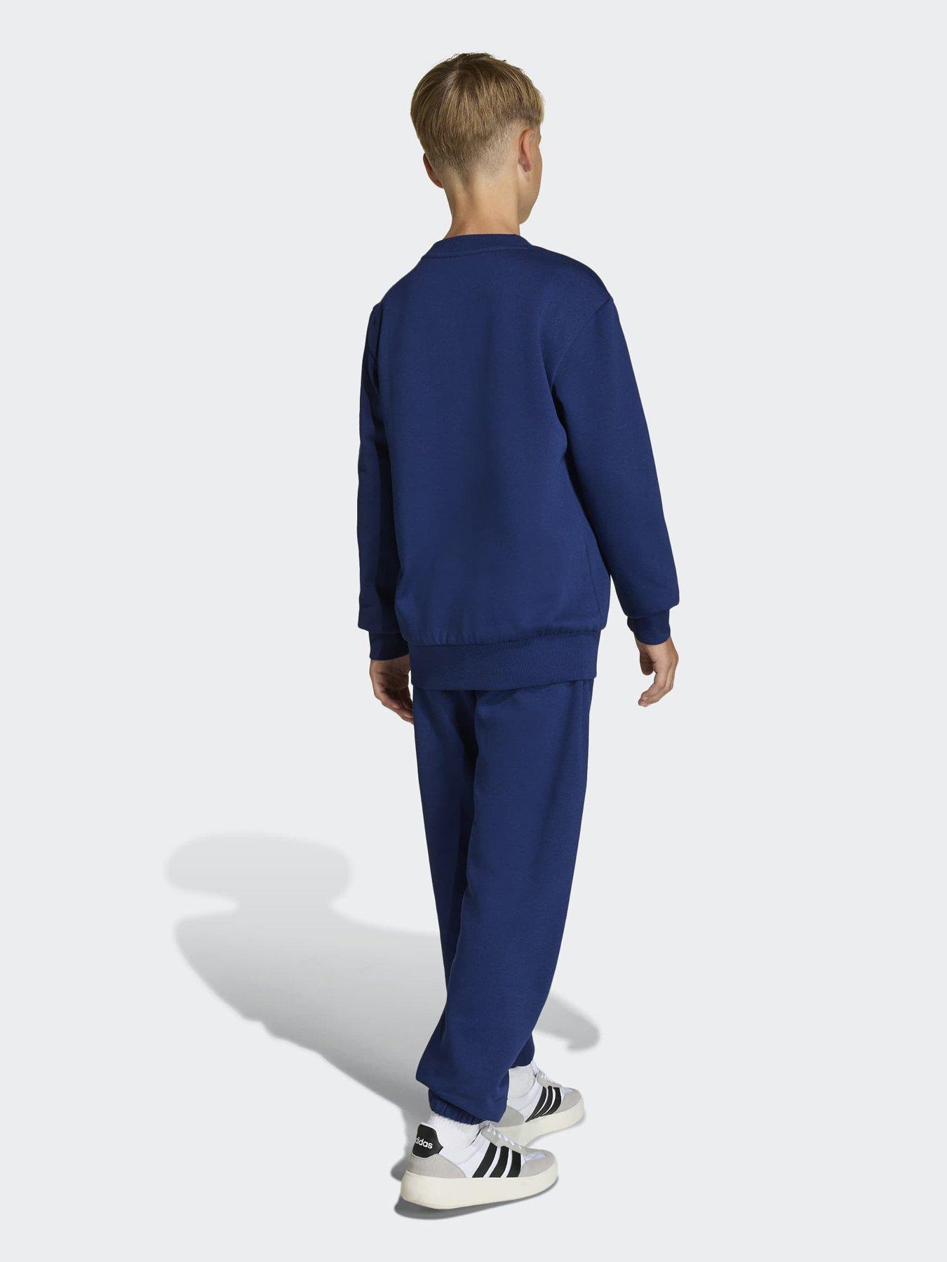 Image 2 of 6 of adidas Sportswear Junior Boys Essentials Jogger - Blue