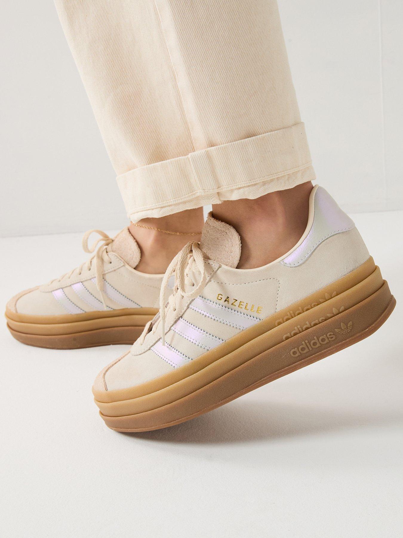 adidas Originals Women's Gazelle Bold - Grey