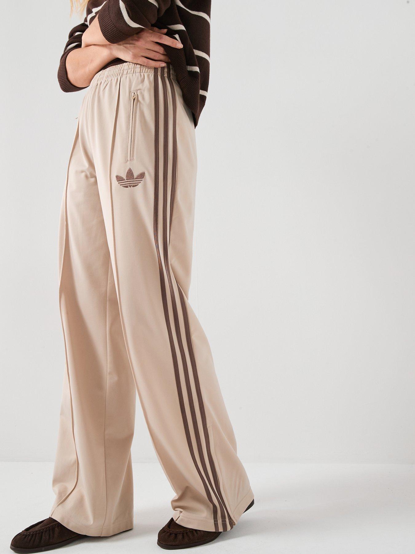adidas Originals Women's Firebird Loose Track Pants - Beige