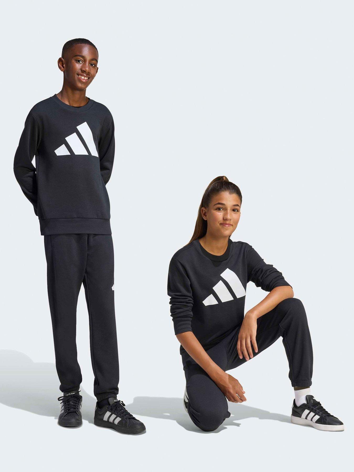 adidas-sportswear-junior-unisex-essentials-jogger-blackfront