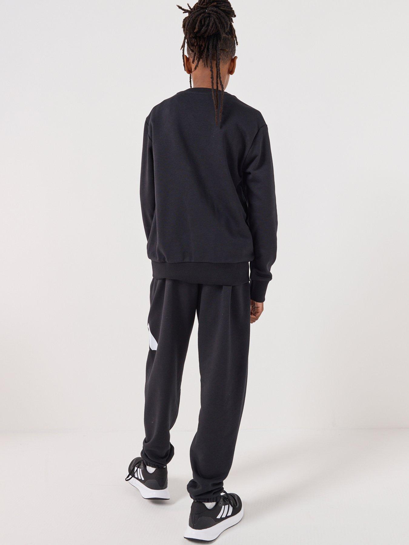 Image 2 of 7 of adidas Sportswear Junior Unisex Essentials Joggers Set - Black