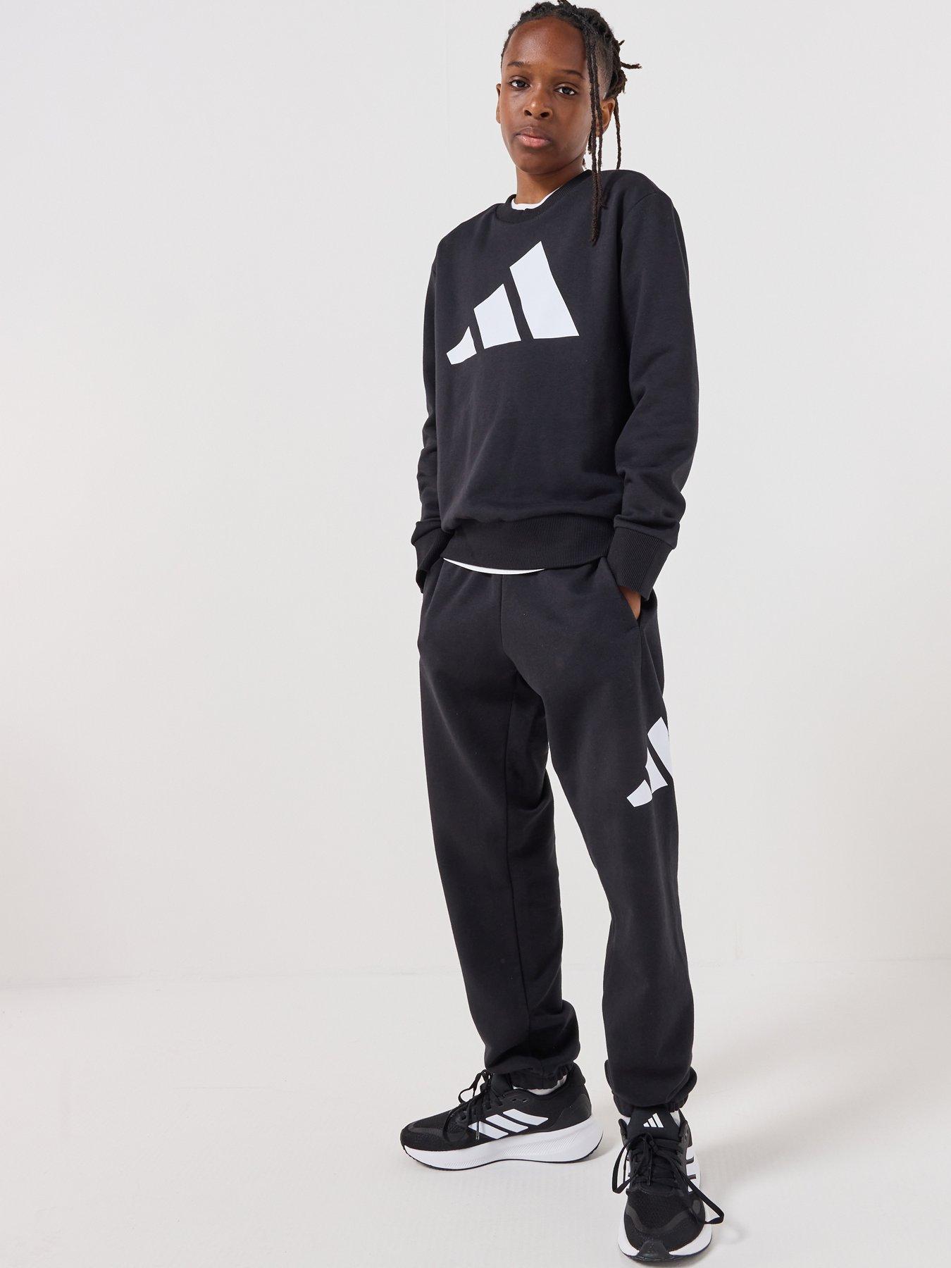 Image 3 of 7 of adidas Sportswear Junior Unisex Essentials Joggers Set - Black