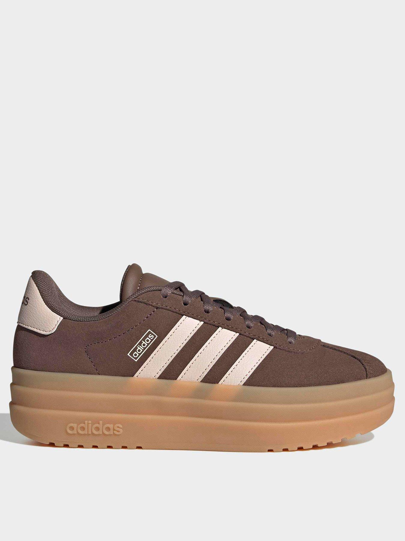 adidas-originals-junior-vl-court-bold-trainers-brown