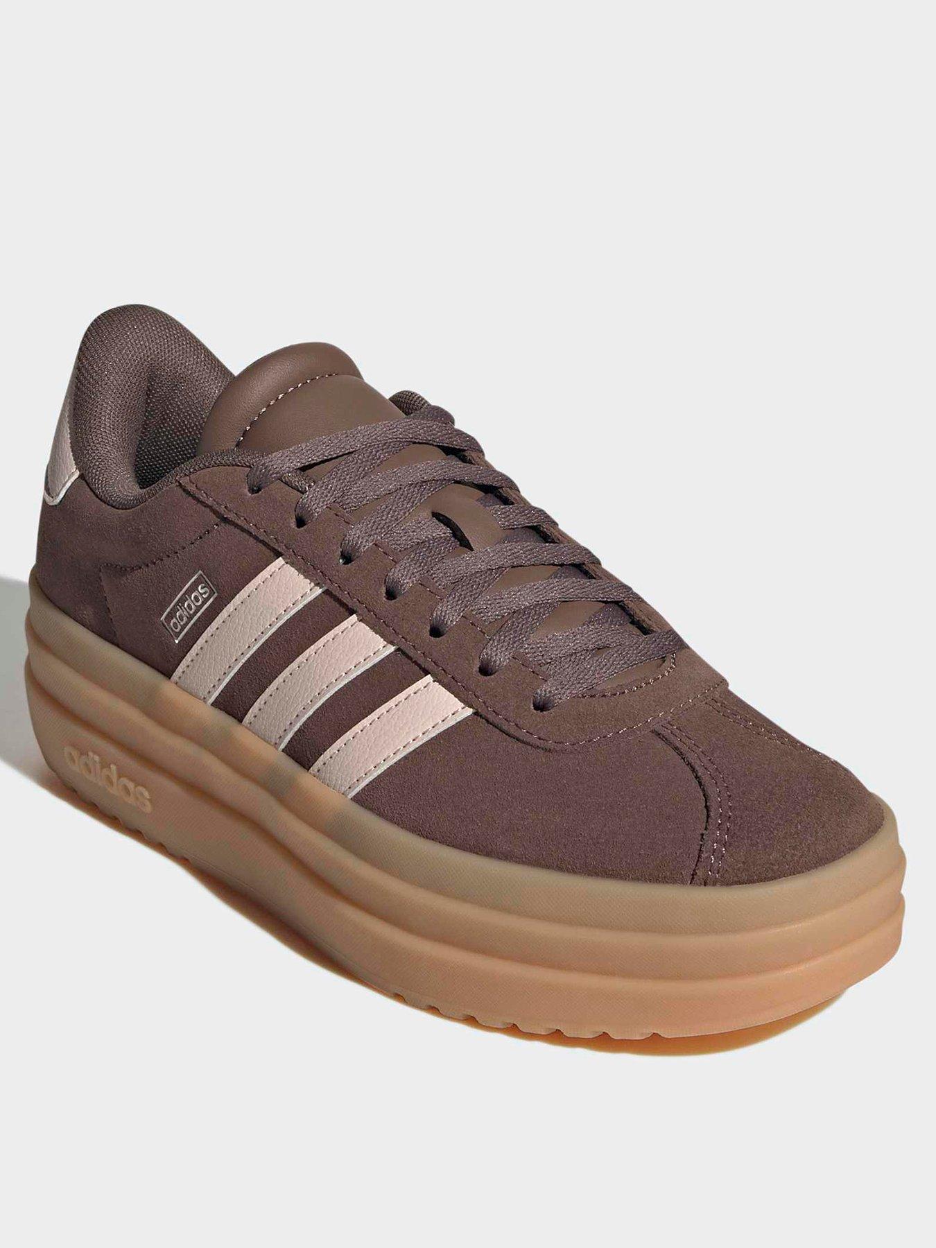 adidas-originals-junior-vl-court-bold-trainers-brownstillFront