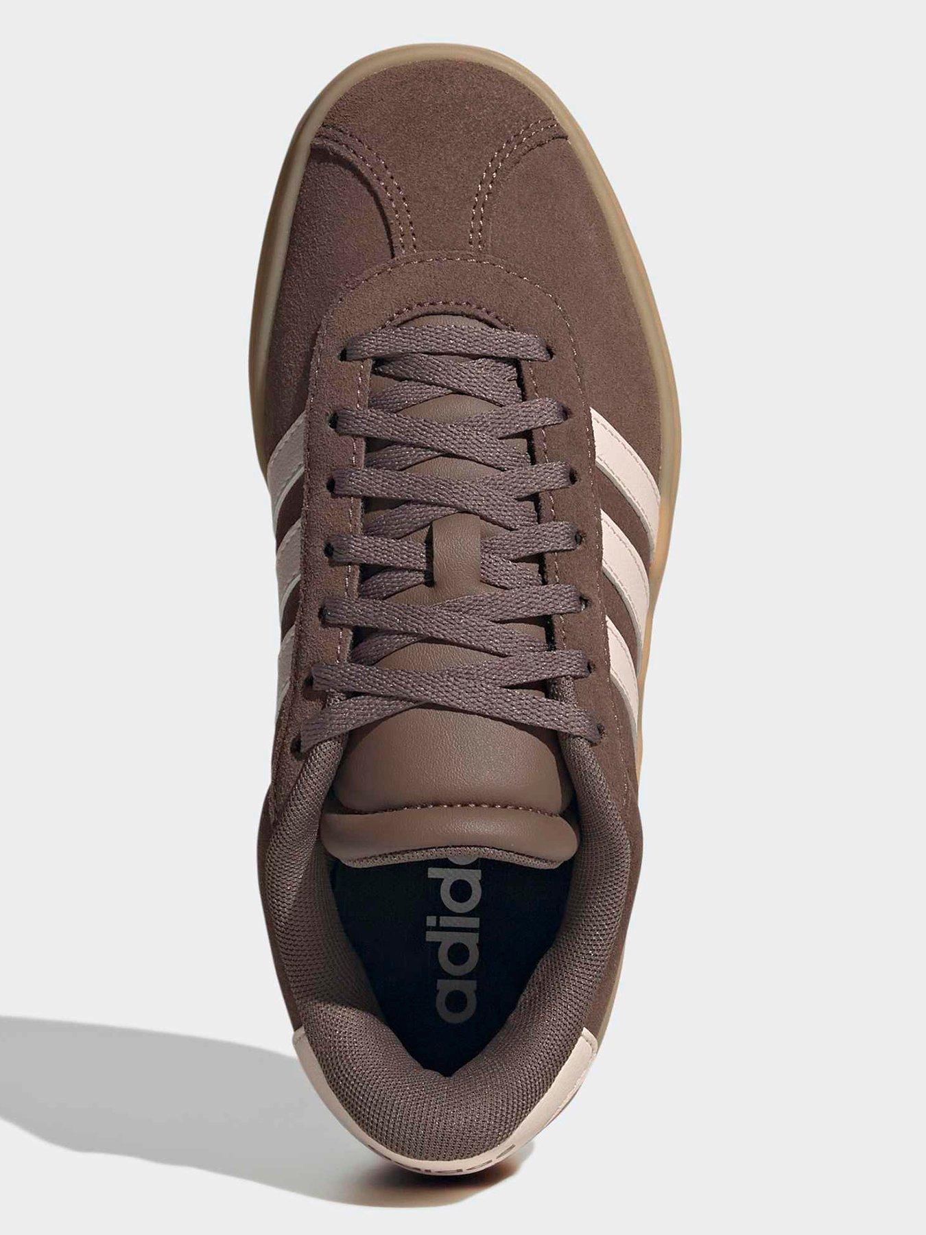 adidas-originals-junior-vl-court-bold-trainers-brownoutfit