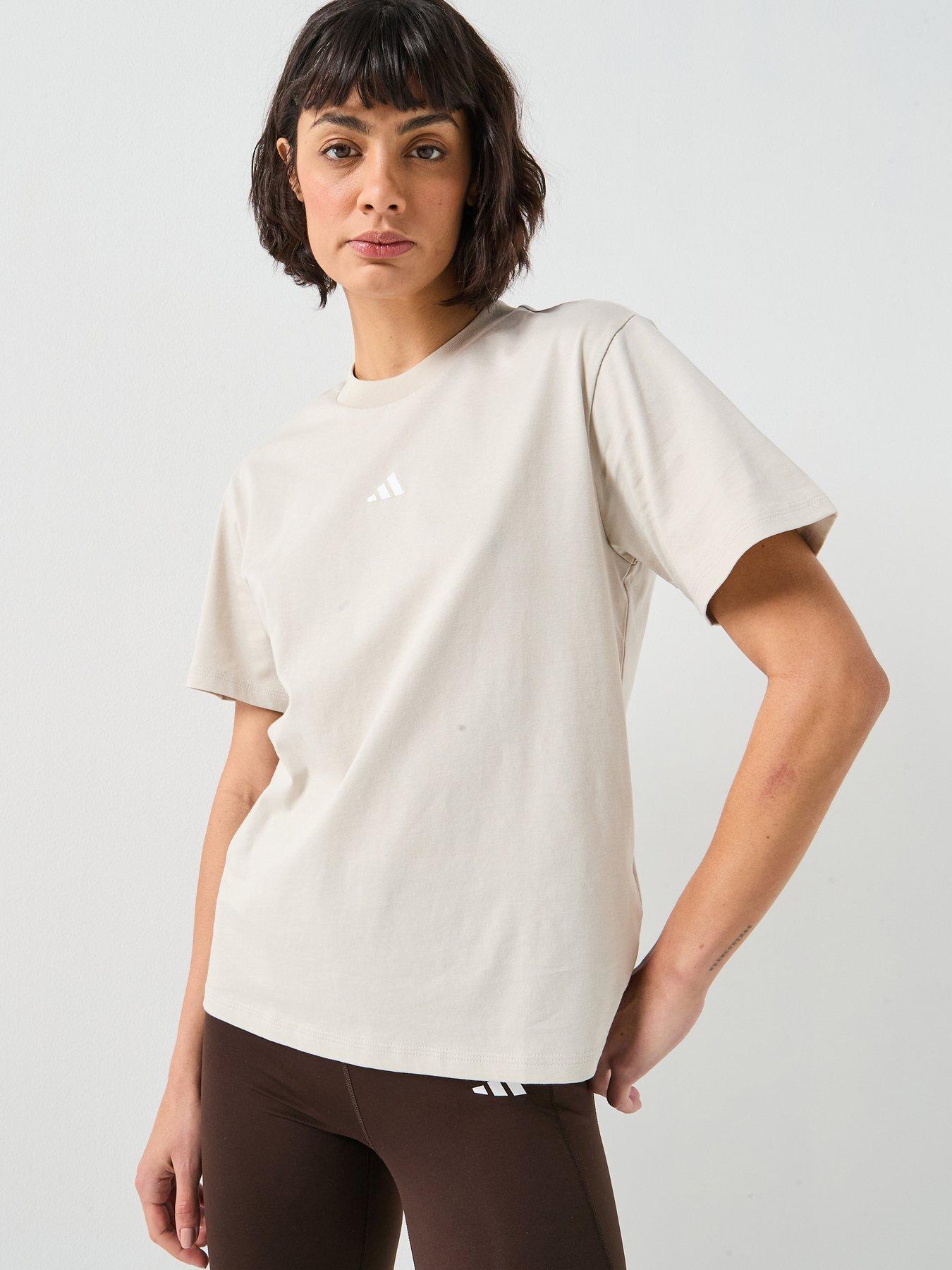 adidas-sportswear-womens-essentials-small-logo-cotton-t-shirt-beige