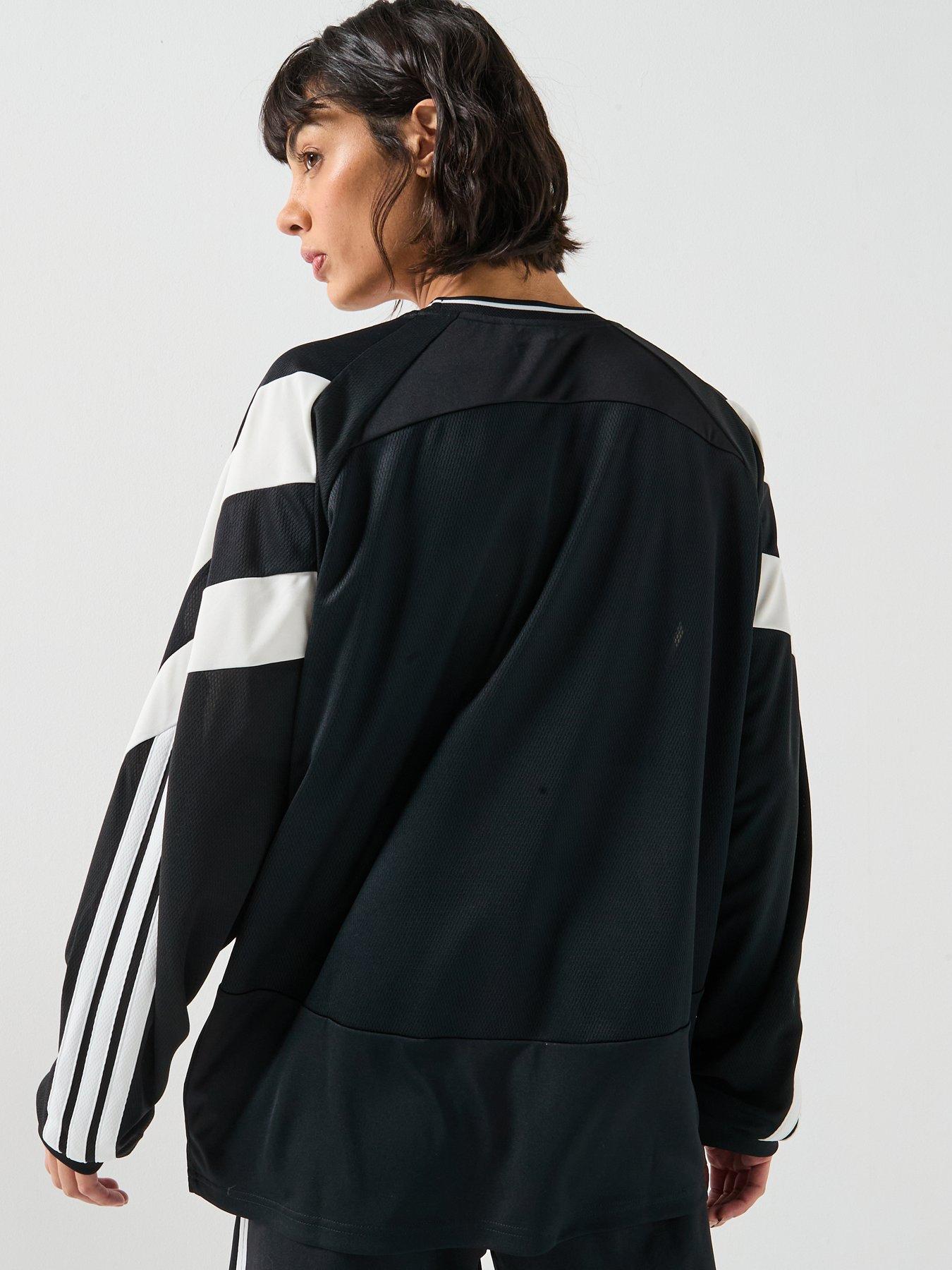 Image 2 of 6 of adidas Sportswear Women's House Of Tiro Long Sleeve Jersey - Black