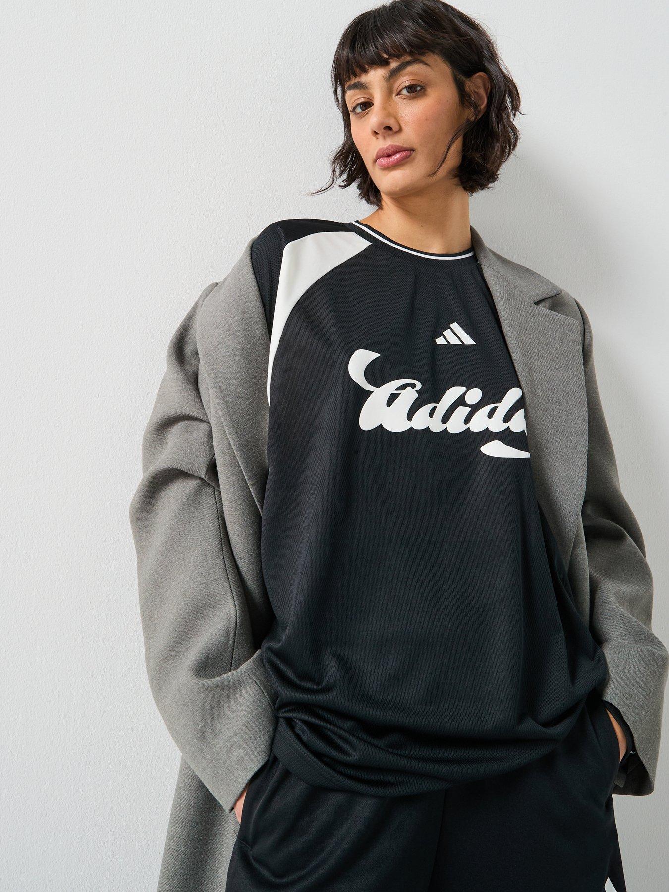 Image 4 of 6 of adidas Sportswear Women's House Of Tiro Long Sleeve Jersey - Black