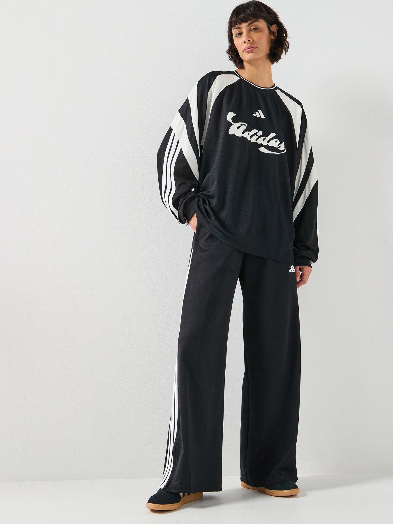 Image 6 of 6 of adidas Sportswear Women's House Of Tiro Long Sleeve Jersey - Black