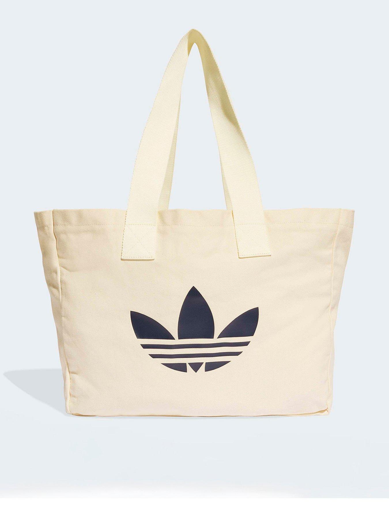 adidas Originals Unisex Canvas Shopper Bag - Off White