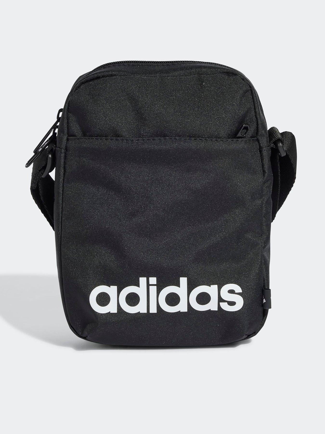 adidas-sportswear-unisex-linear-flight-bag--blackfront