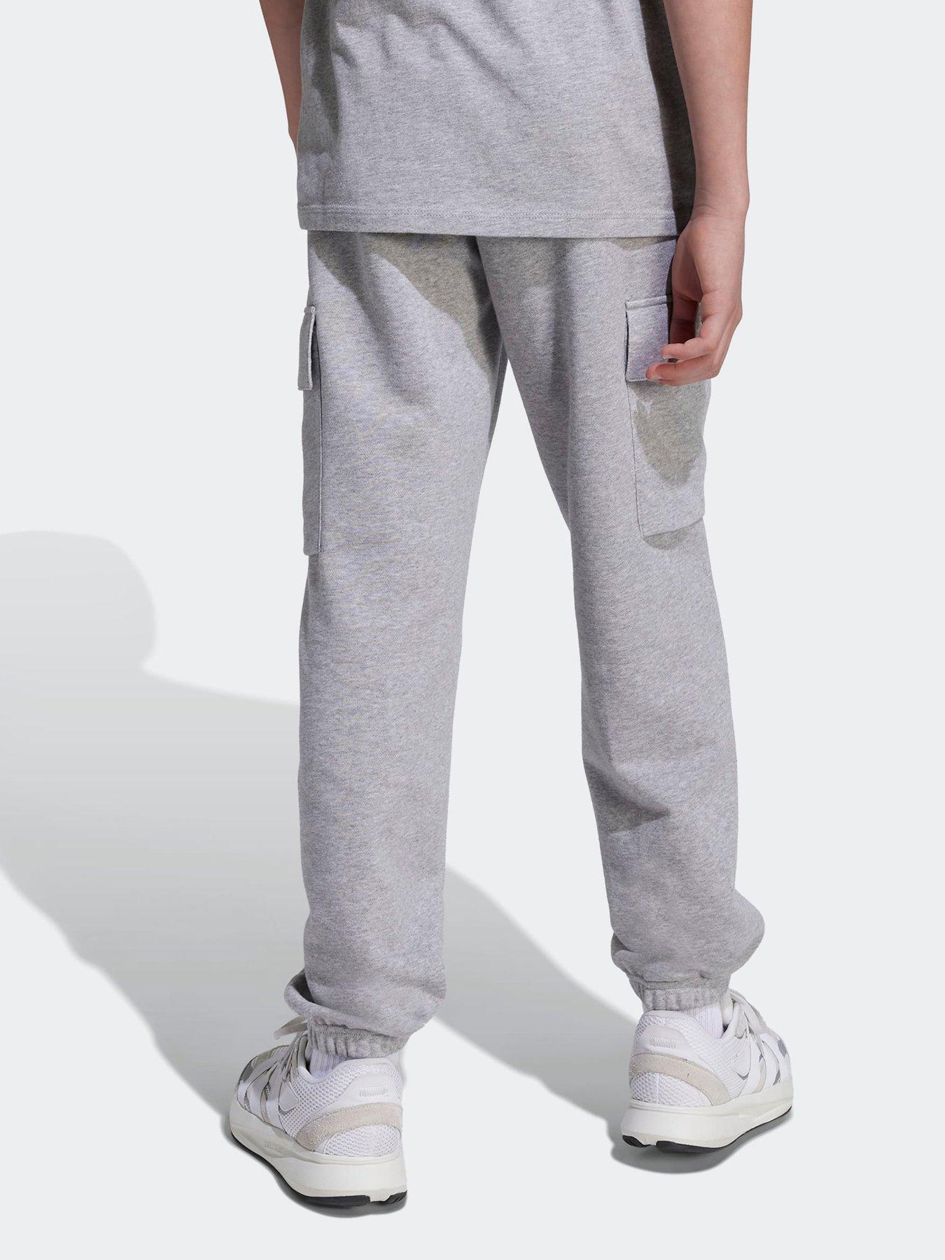adidas-sportswear-junior-unisex-essentials-cargo-pants-greydetail