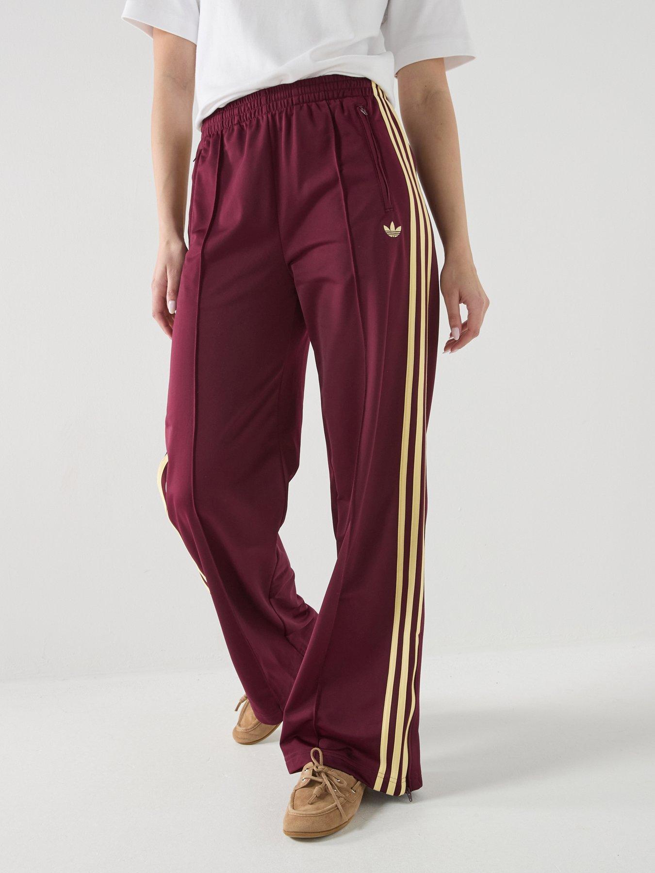 adidas-originals-firebird-loose-track-pants-maroonyellow