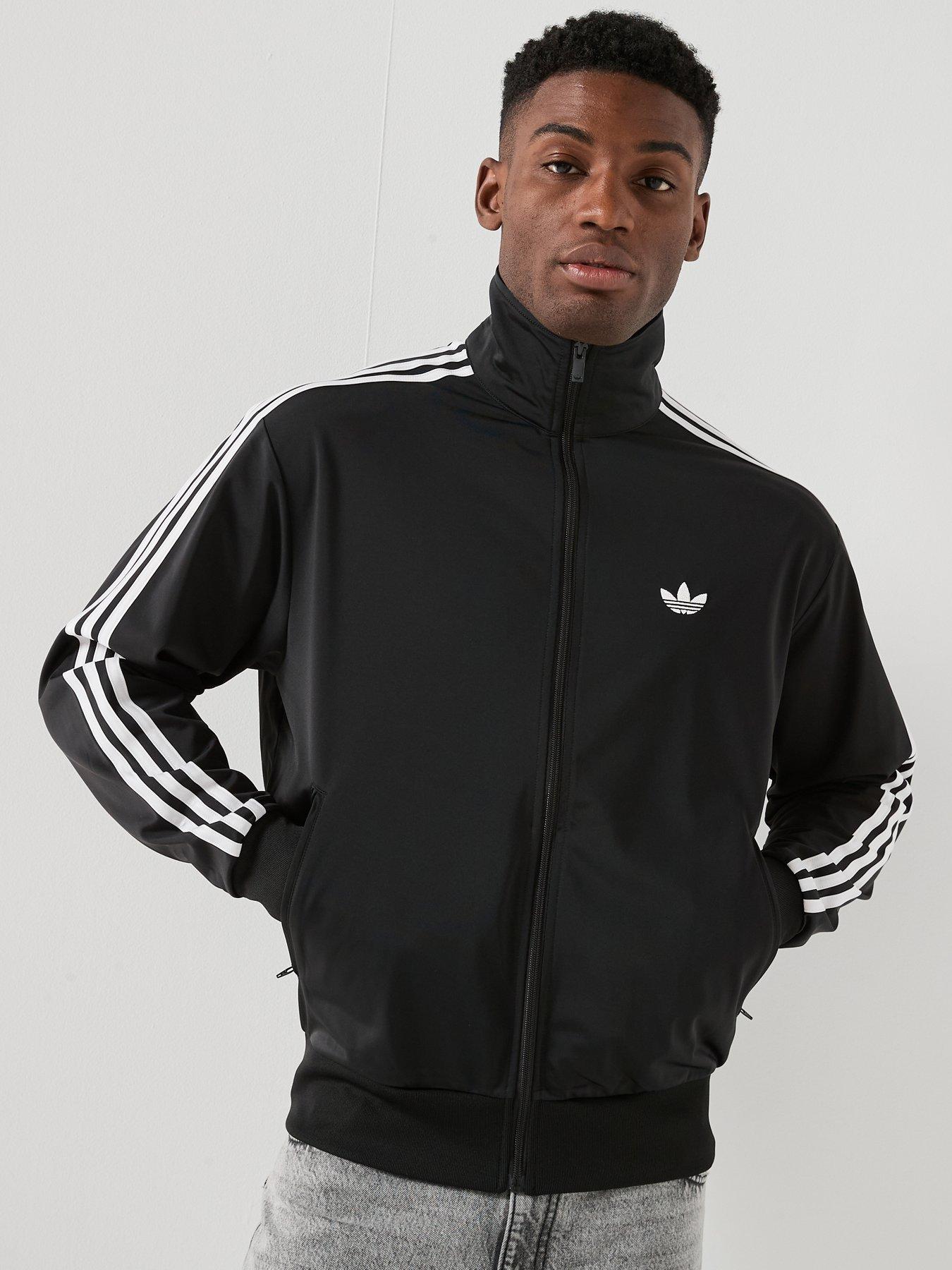 Image 1 of 6 of adidas Originals Men's Firebird Tracksuit Top - Black