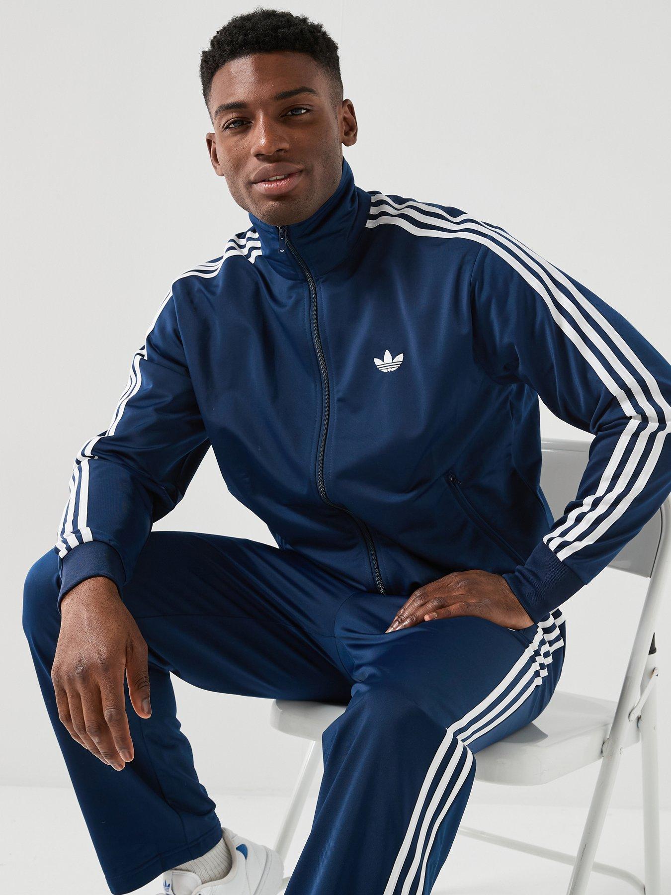 Image 1 of 6 of adidas Originals Men's Firebird Track Top - Blue