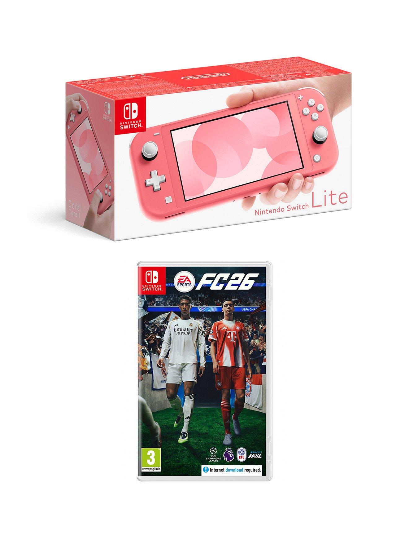 nintendo-switch-lite-nintendo-switch-litenbspconsole-coral-withnbspea-sports-fcnbsp26front