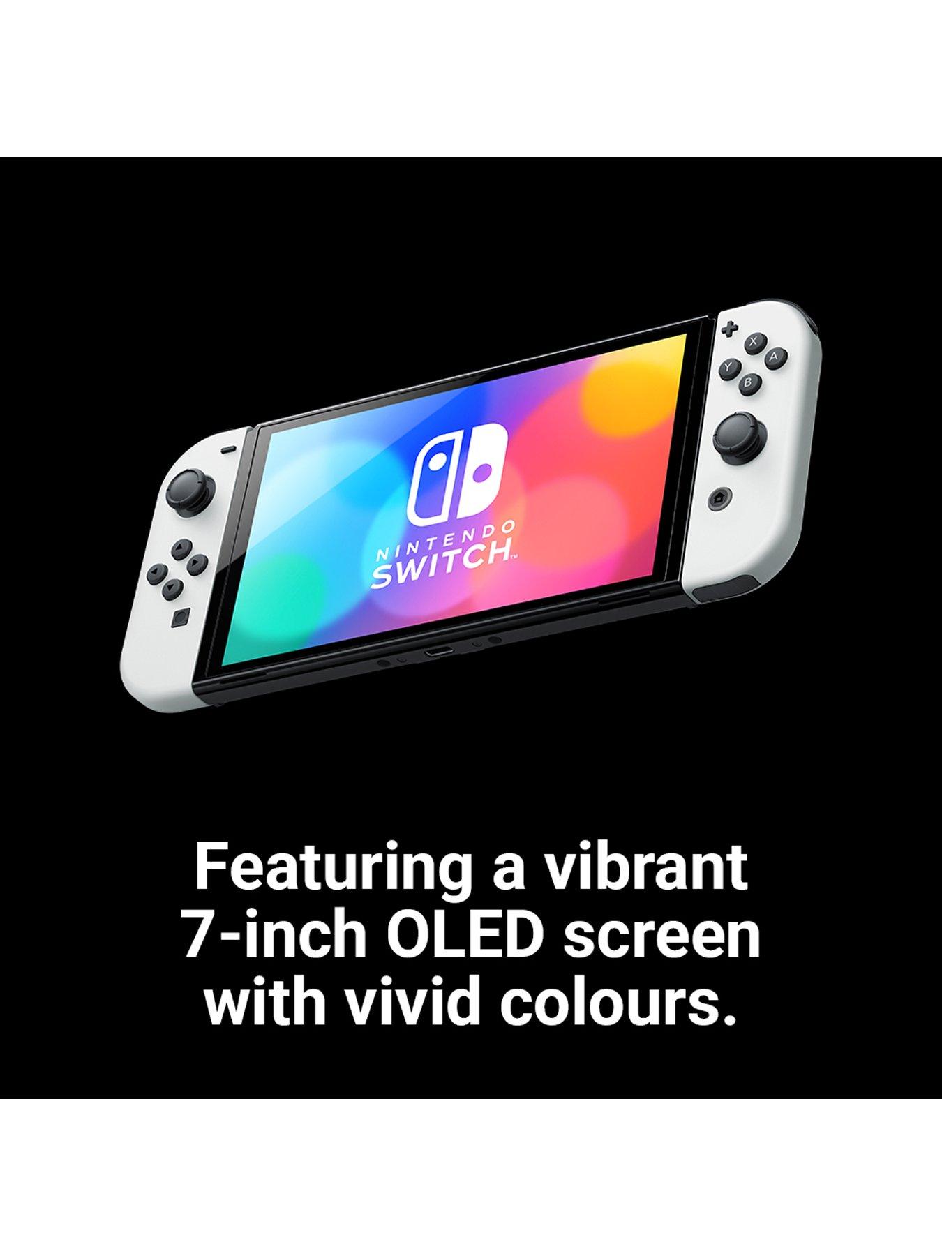Image 2 of 8 of Nintendo Switch OLED Console&nbsp;White&nbsp;+ Pokemon Legends Z-A